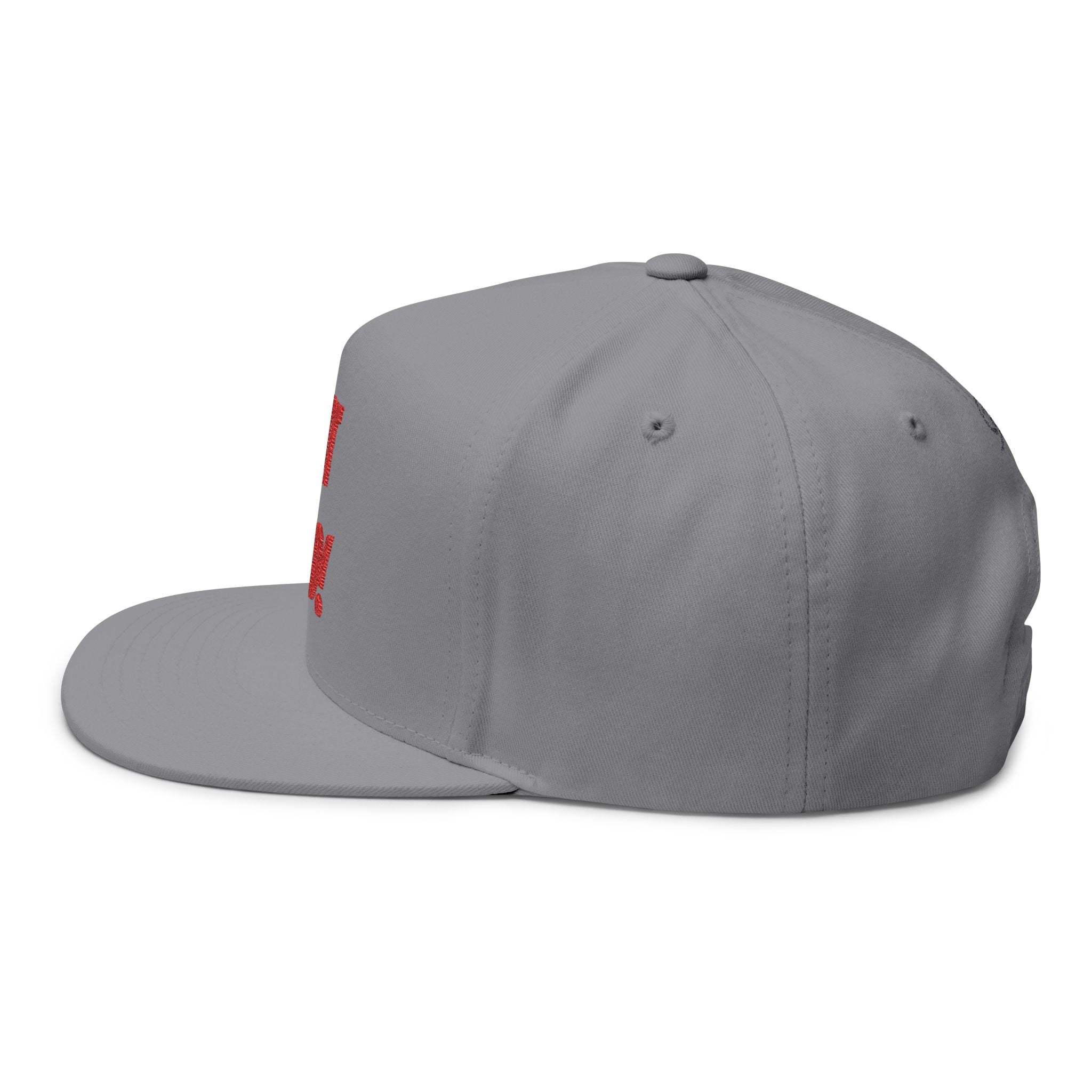 But God! Embroidered Flat Bill Cap — Christian Statement Snapback