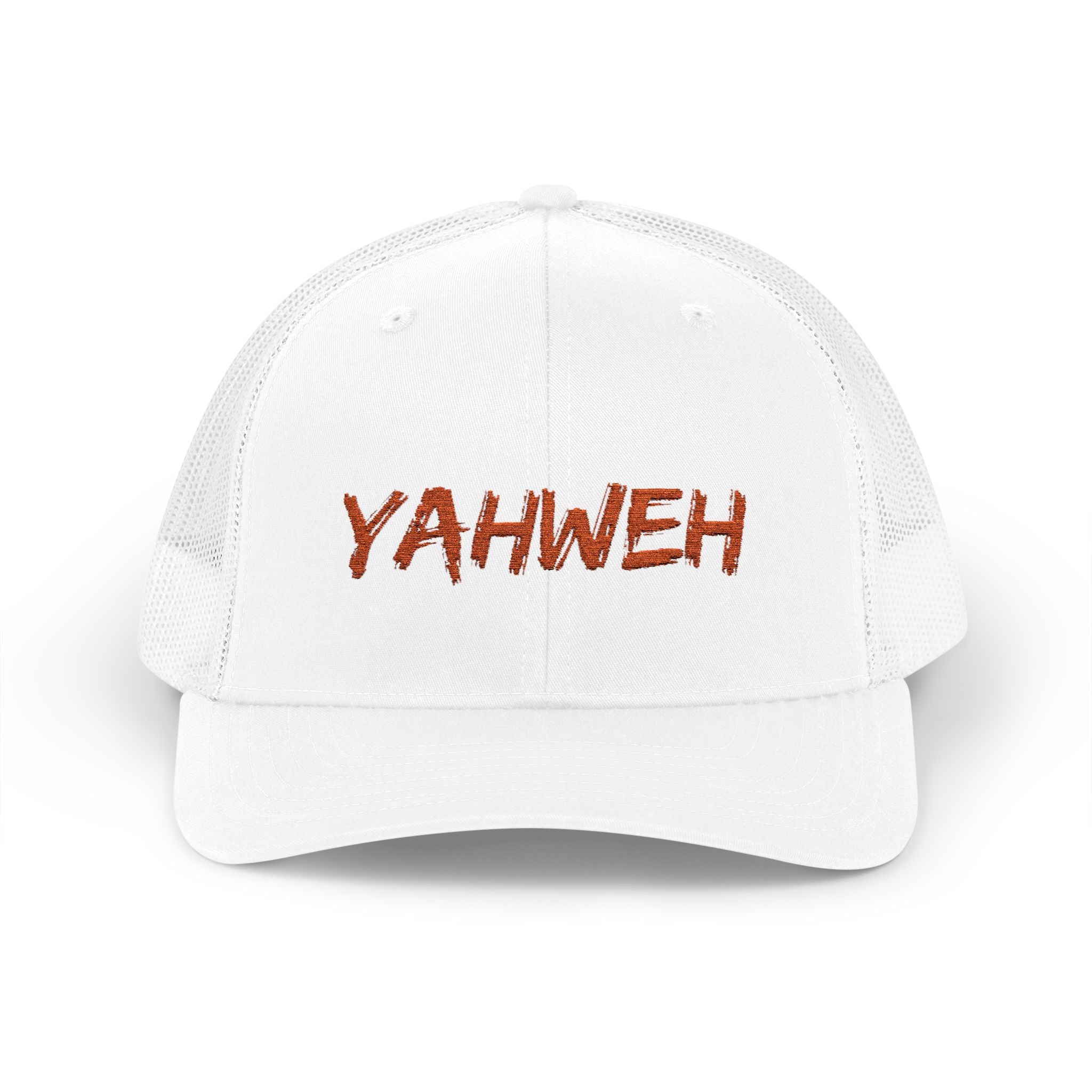 Yahweh Embroidered Trucker Cap (Mesh Back)