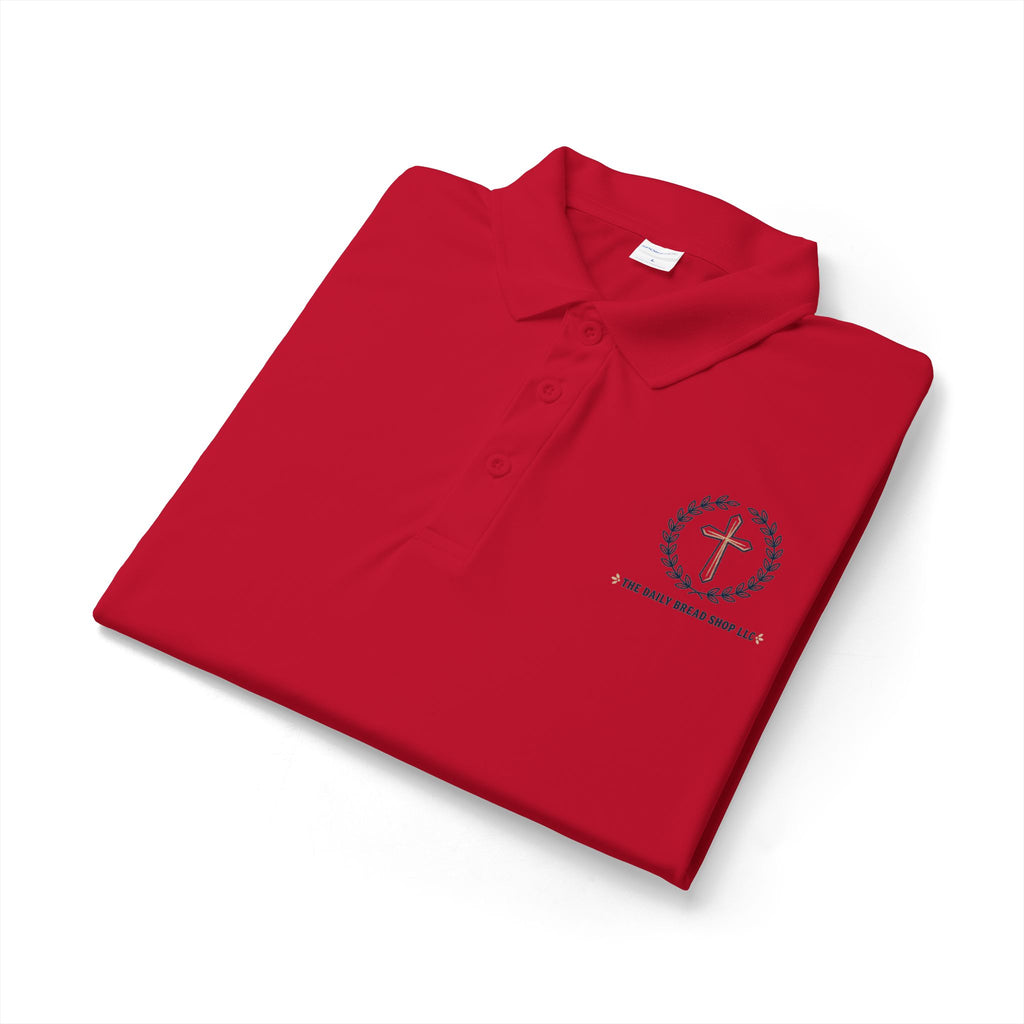 The Daily Bread Shop LLC Breathable Polo (Customizable)