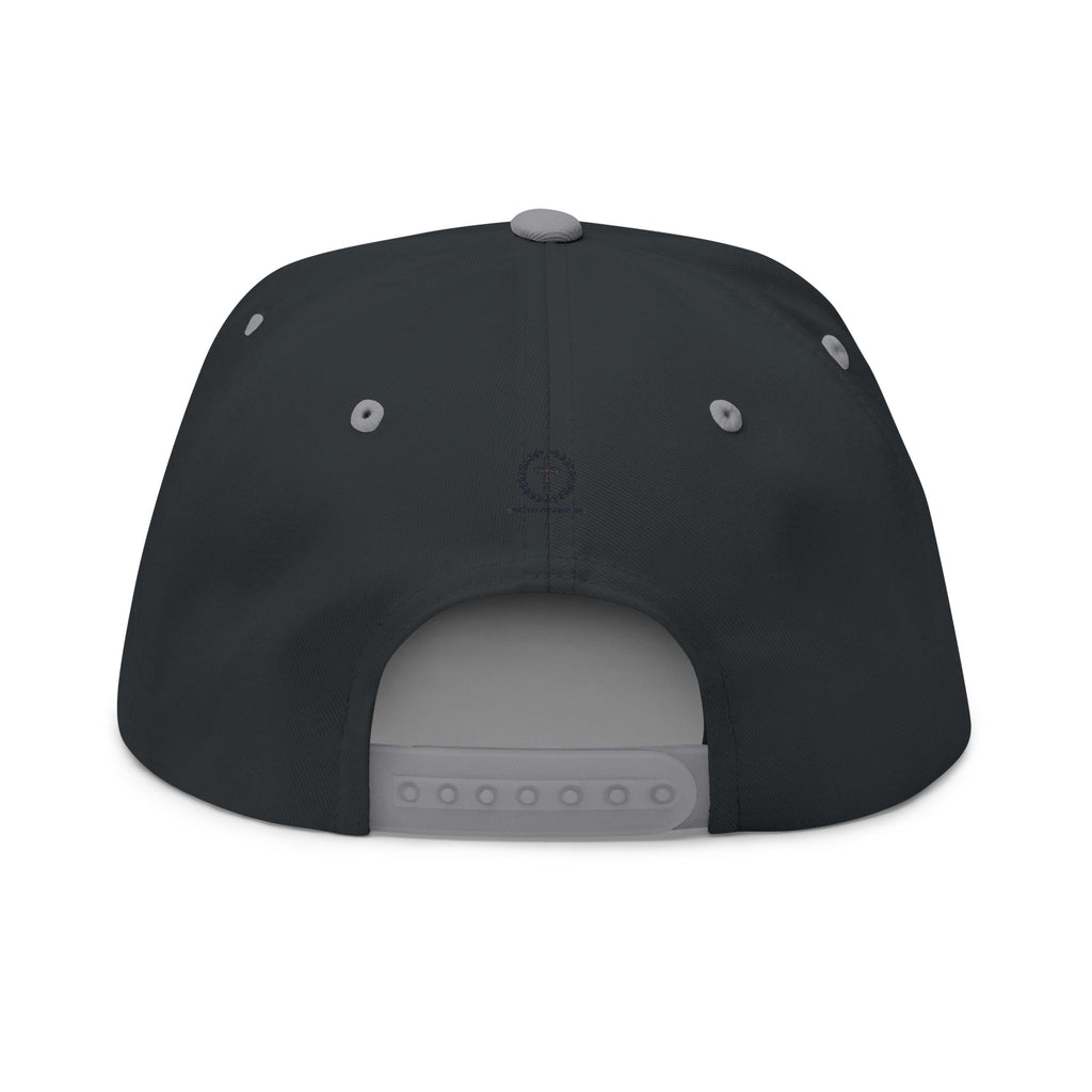 But God! Embroidered Flat Bill Cap — Christian Statement Snapback