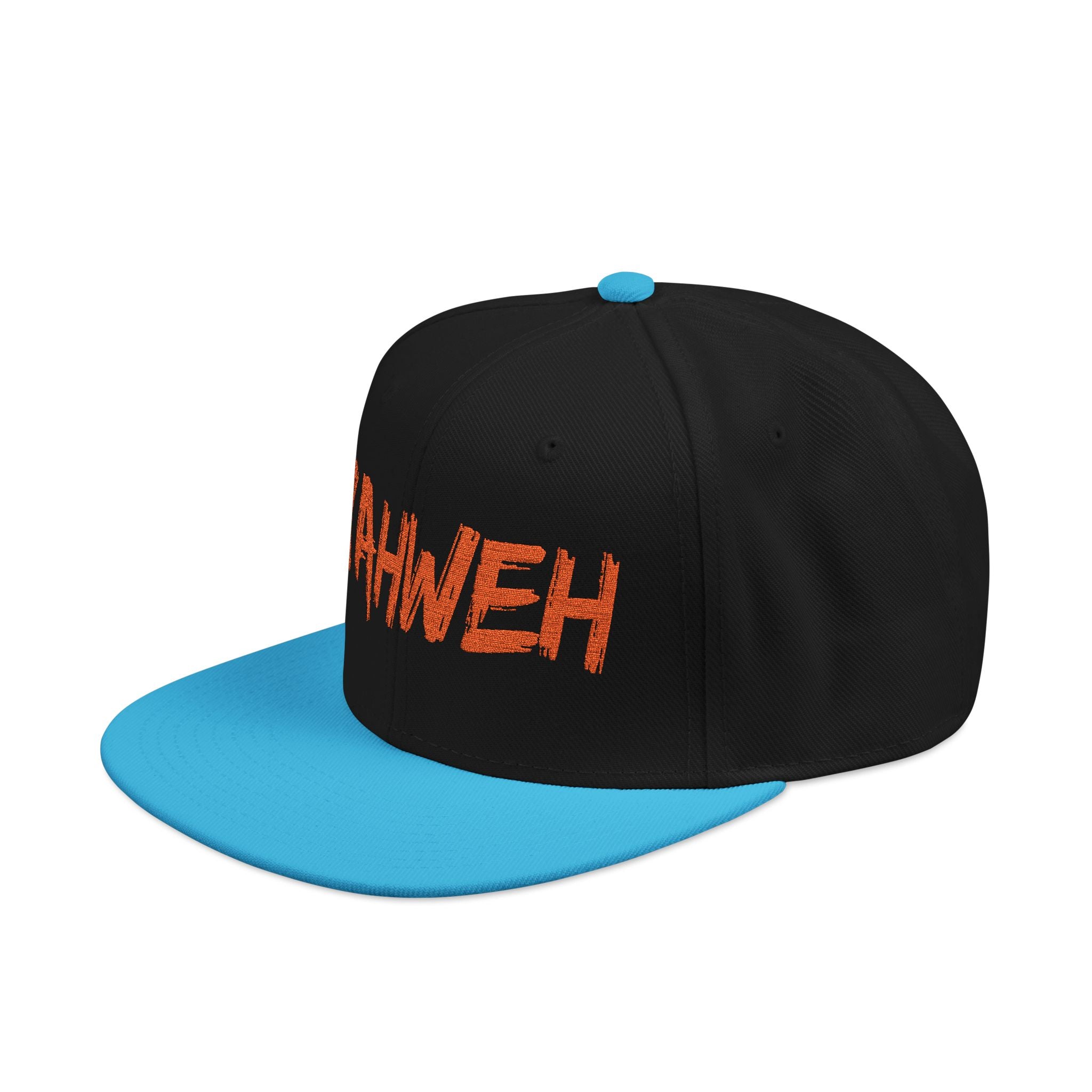 Embroidered "Yahweh" Snapback Hat - Streetwear Christian Cap