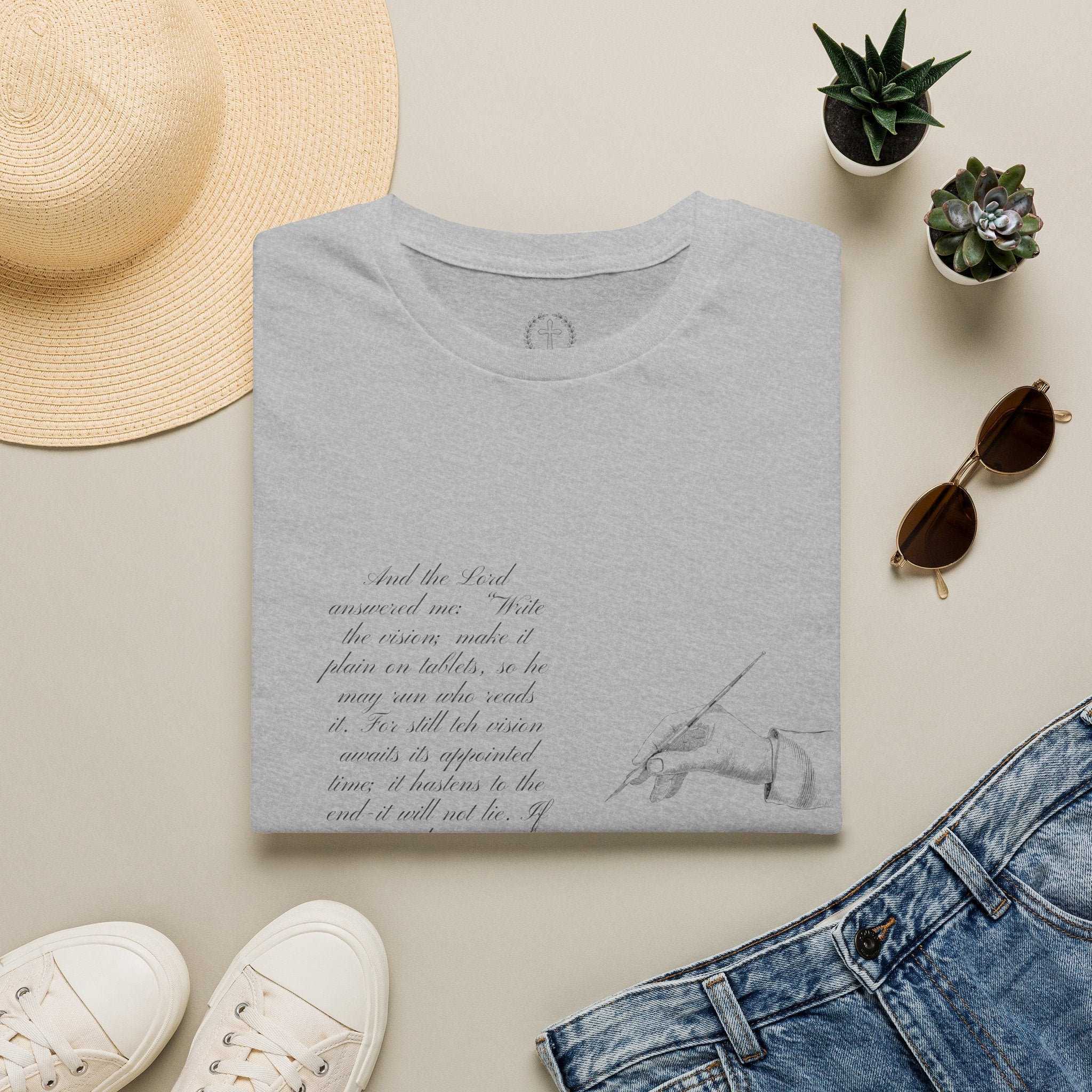 Soft T-Shirt — Write the Vision and Make it Plain