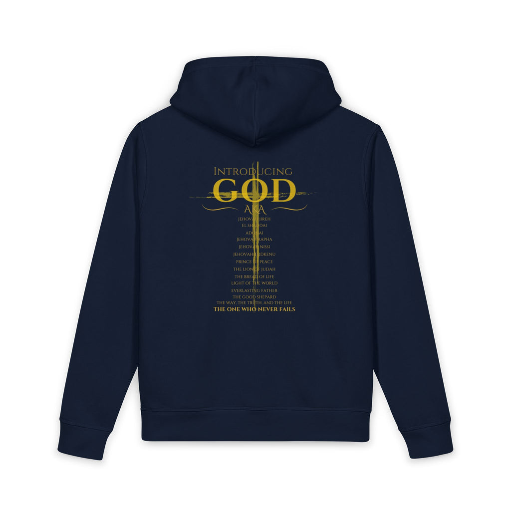 Christian Graphic Hoodie — "Introducing God" Hoodie