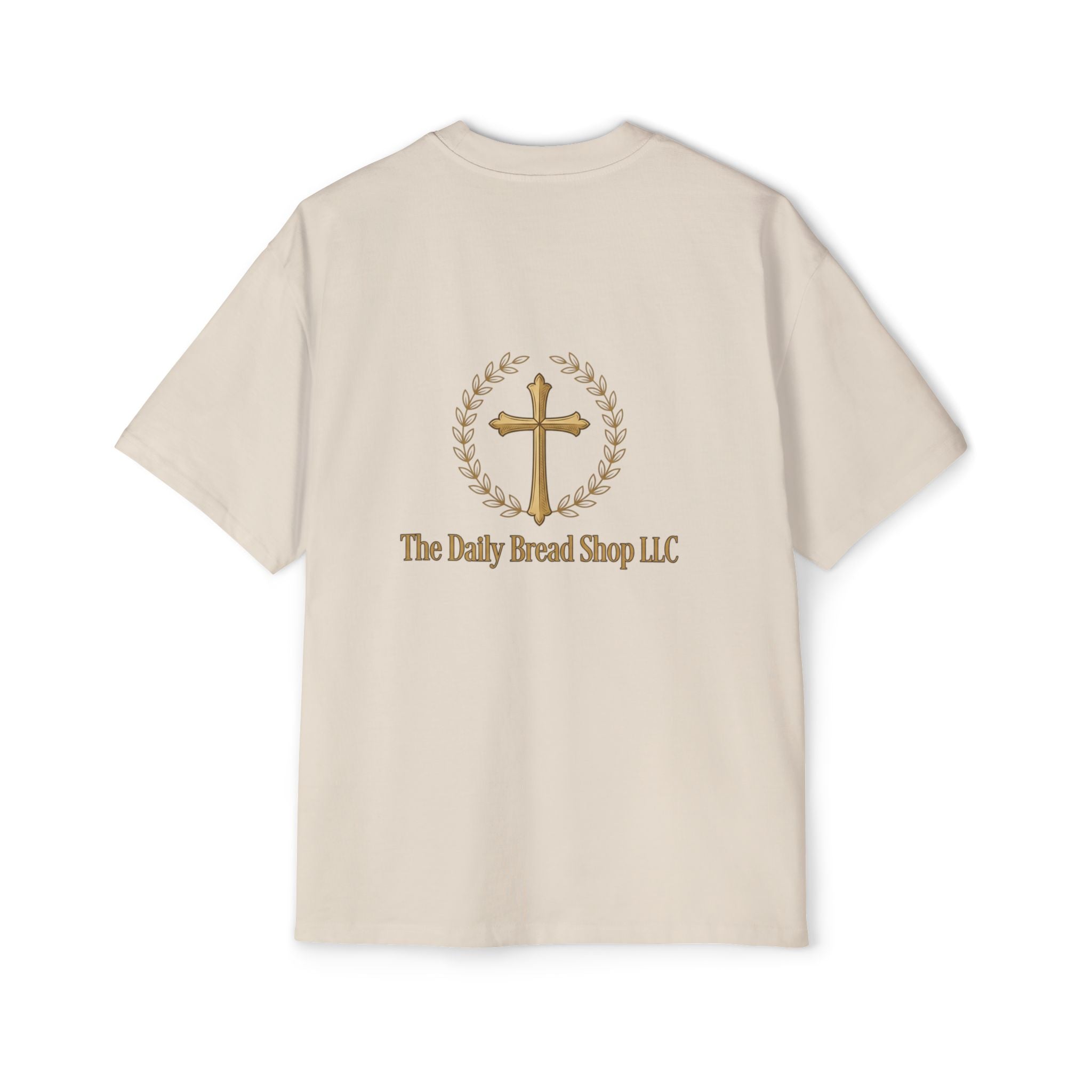 Christian Jesus Graphic Tee — "Don't Make It Hard For Jesus" Oversized Shirt