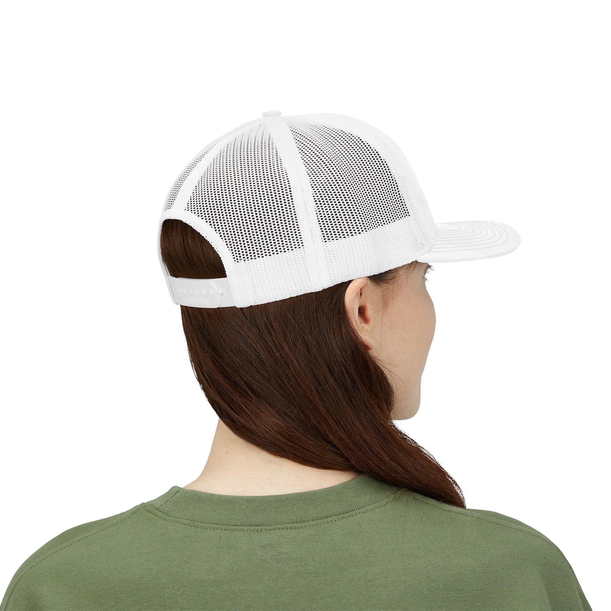 John 3:16 Trucker Cap — Embroidered Christian Snapback Mesh back Hat
