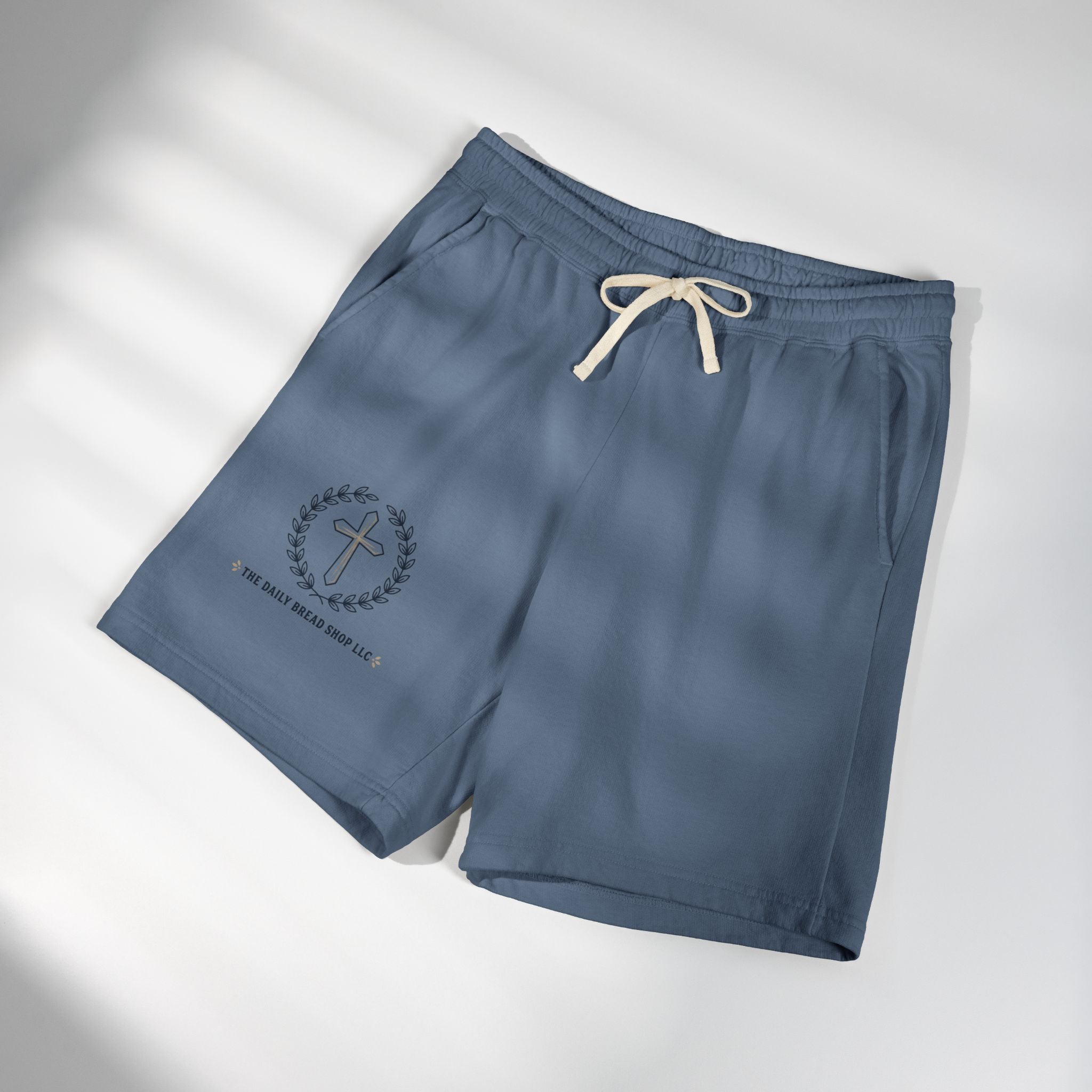 The Daily Bread Shop LLC Sweat Shorts — Lightweight Garment-Dyed Fleece