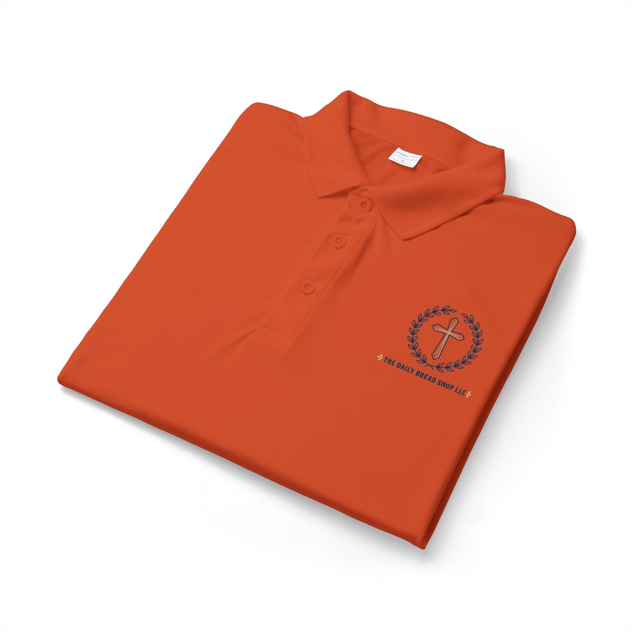 The Daily Bread Shop LLC Breathable Polo (Customizable)