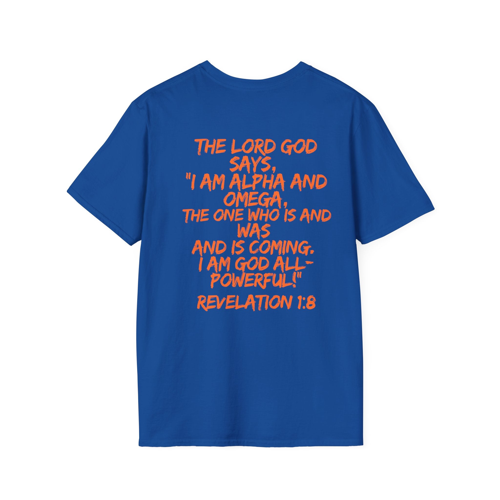 Yahweh Faith Tee — Revelation 1:8
