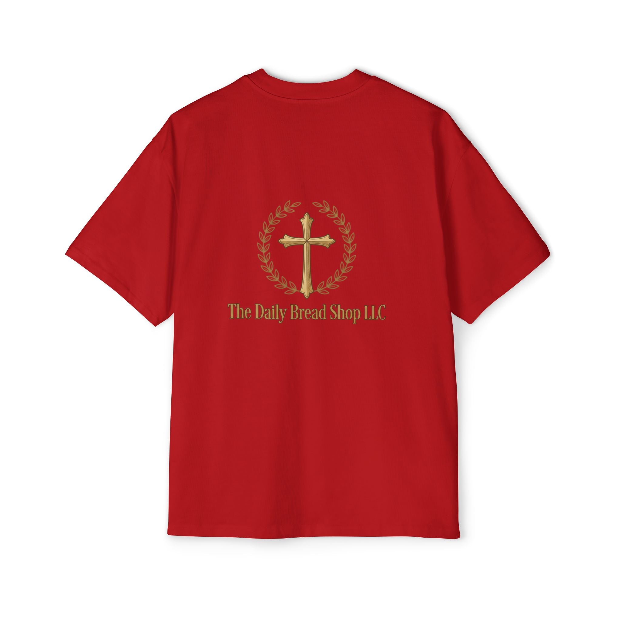 Christian Graphic Tee — "God Will Fight Your Battle" Oversized T‑Shirt