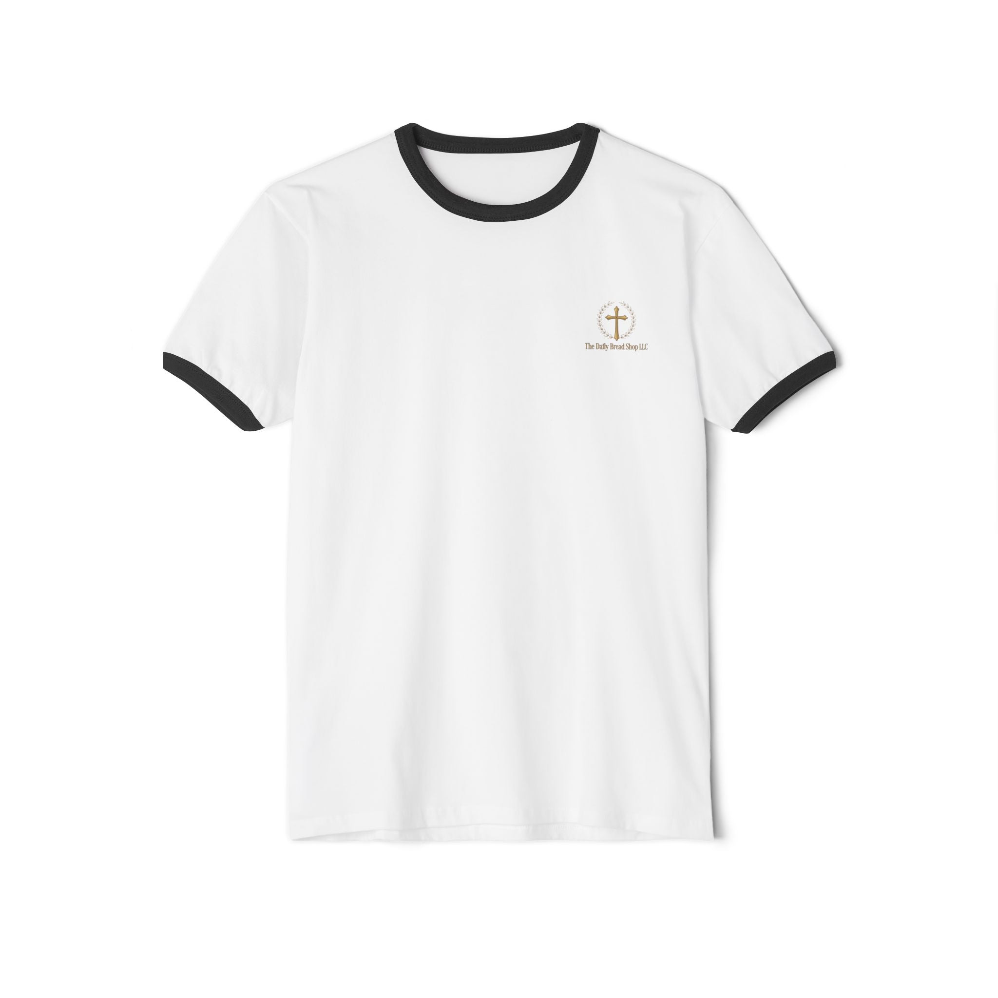 Introducing God Cross Ringer T-Shirt – Faith-Based Vintage Style