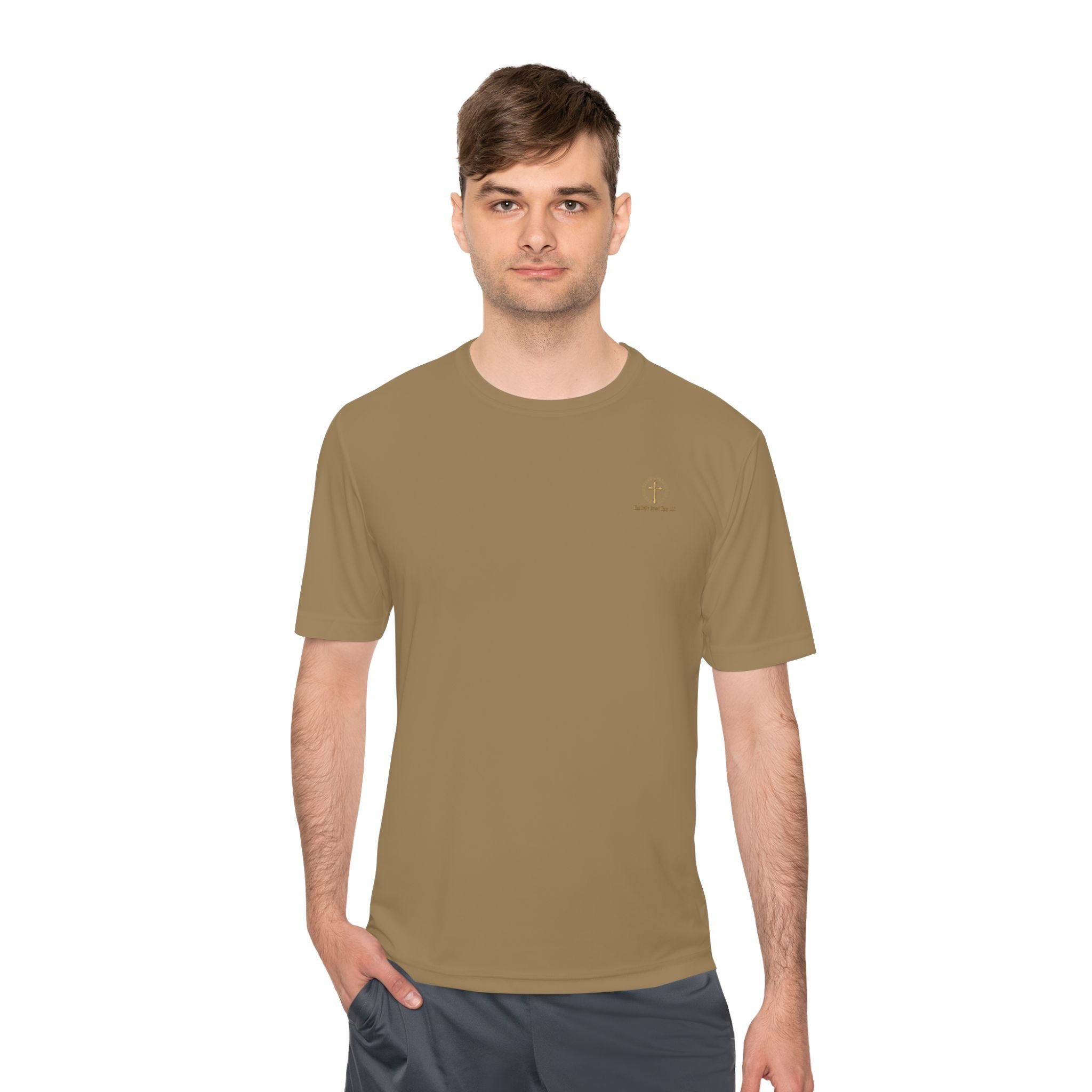 Faith Graphic Tee — “Walk By Faith Not By Sight” Moisture-Wicking Shirt