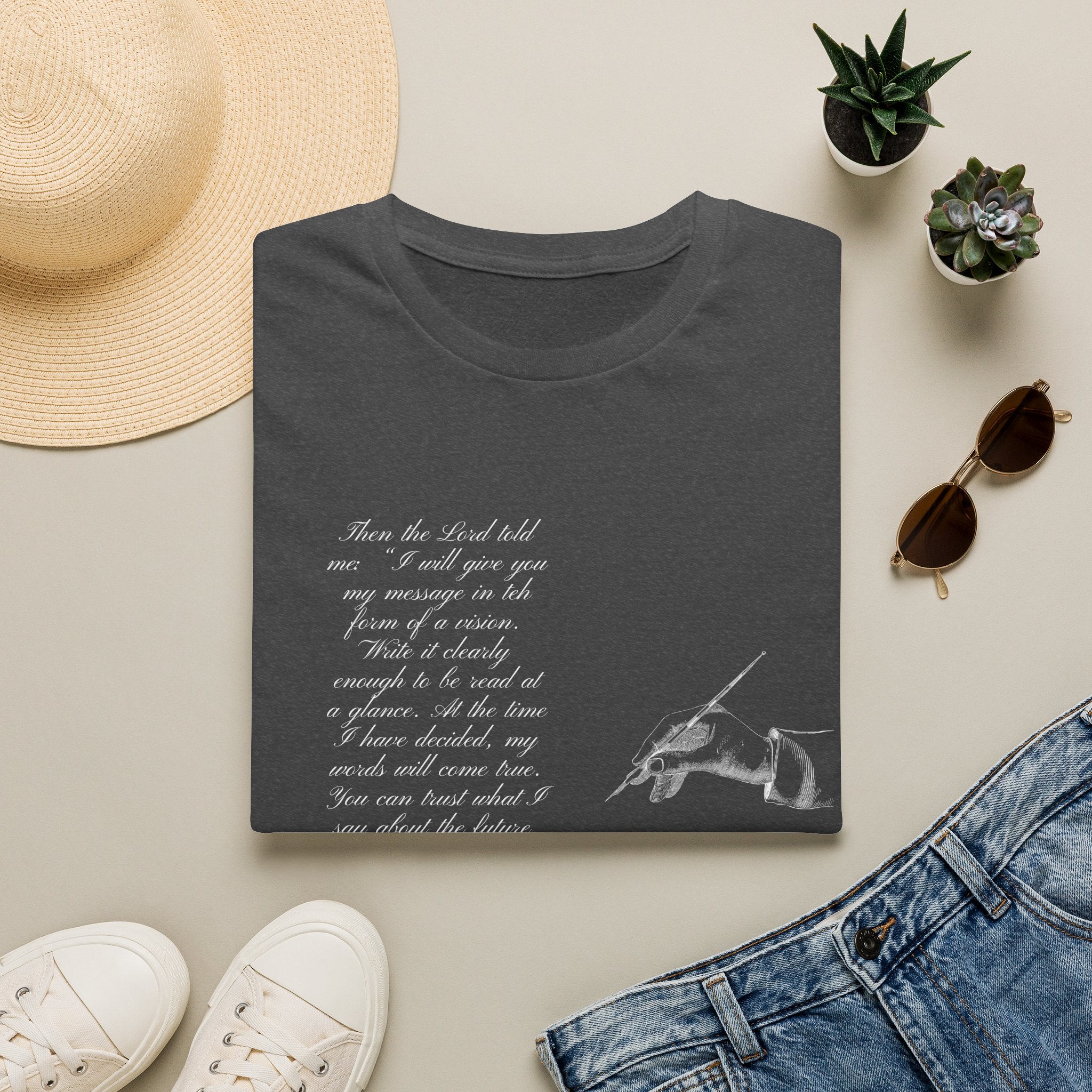 Soft T-Shirt — Write the Vision and Make it Plain (CEV)