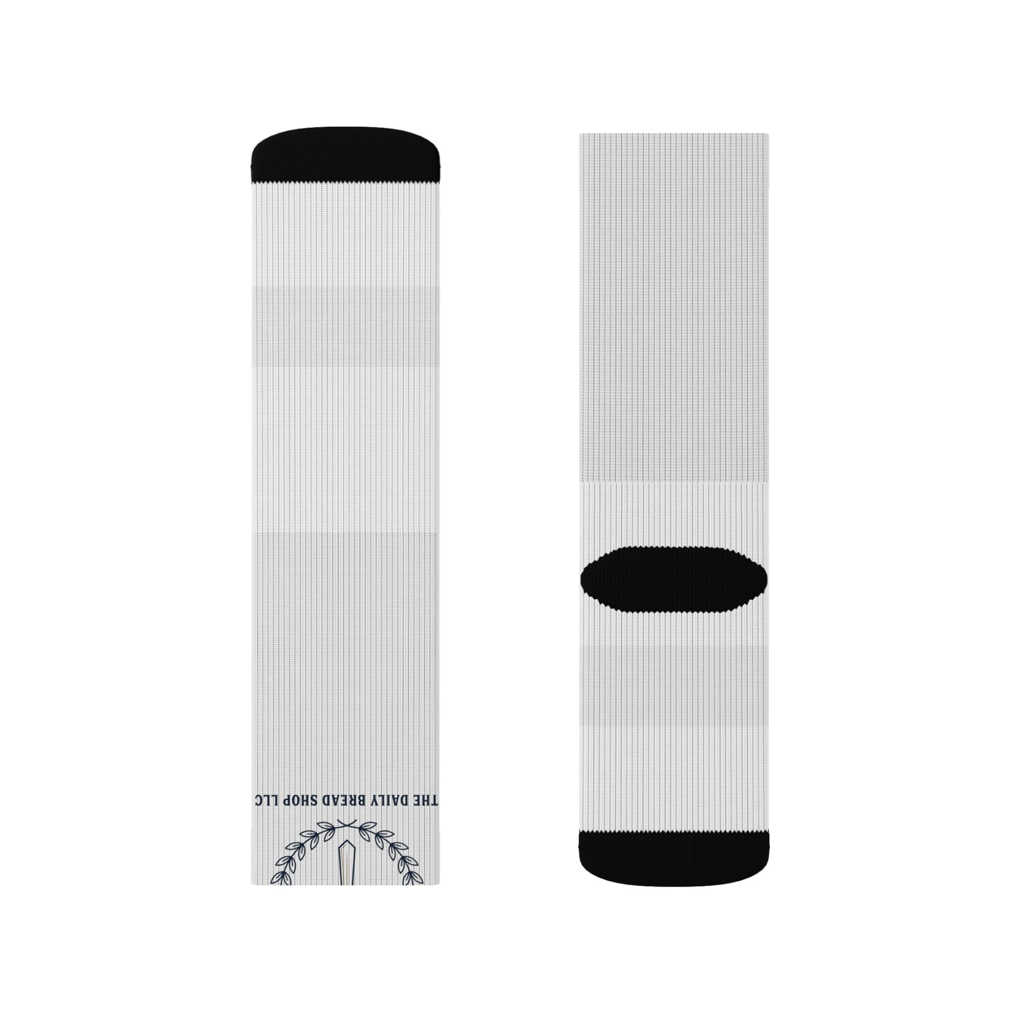 The Daily Bread Shop LLC Socks — Logo Crew Socks