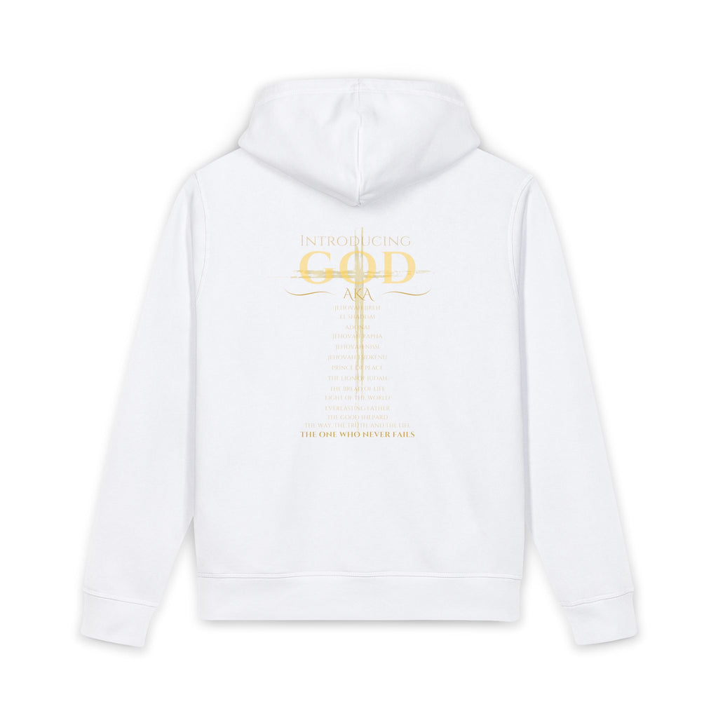 Christian Graphic Hoodie — "Introducing God" Hoodie