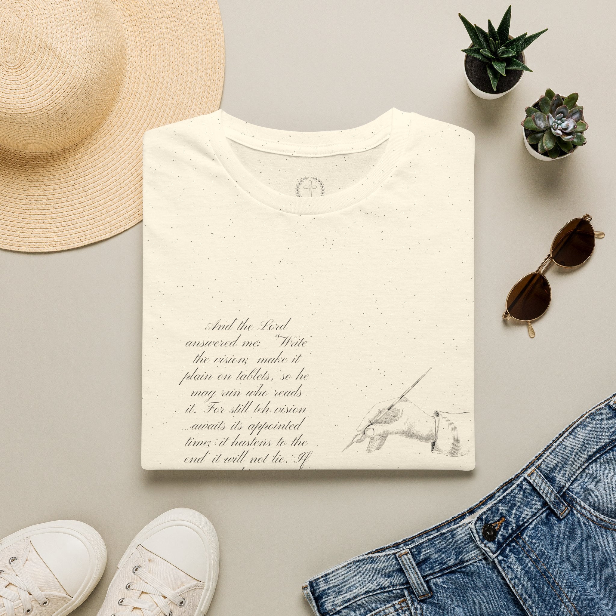 Soft T-Shirt — Write the Vision and Make it Plain