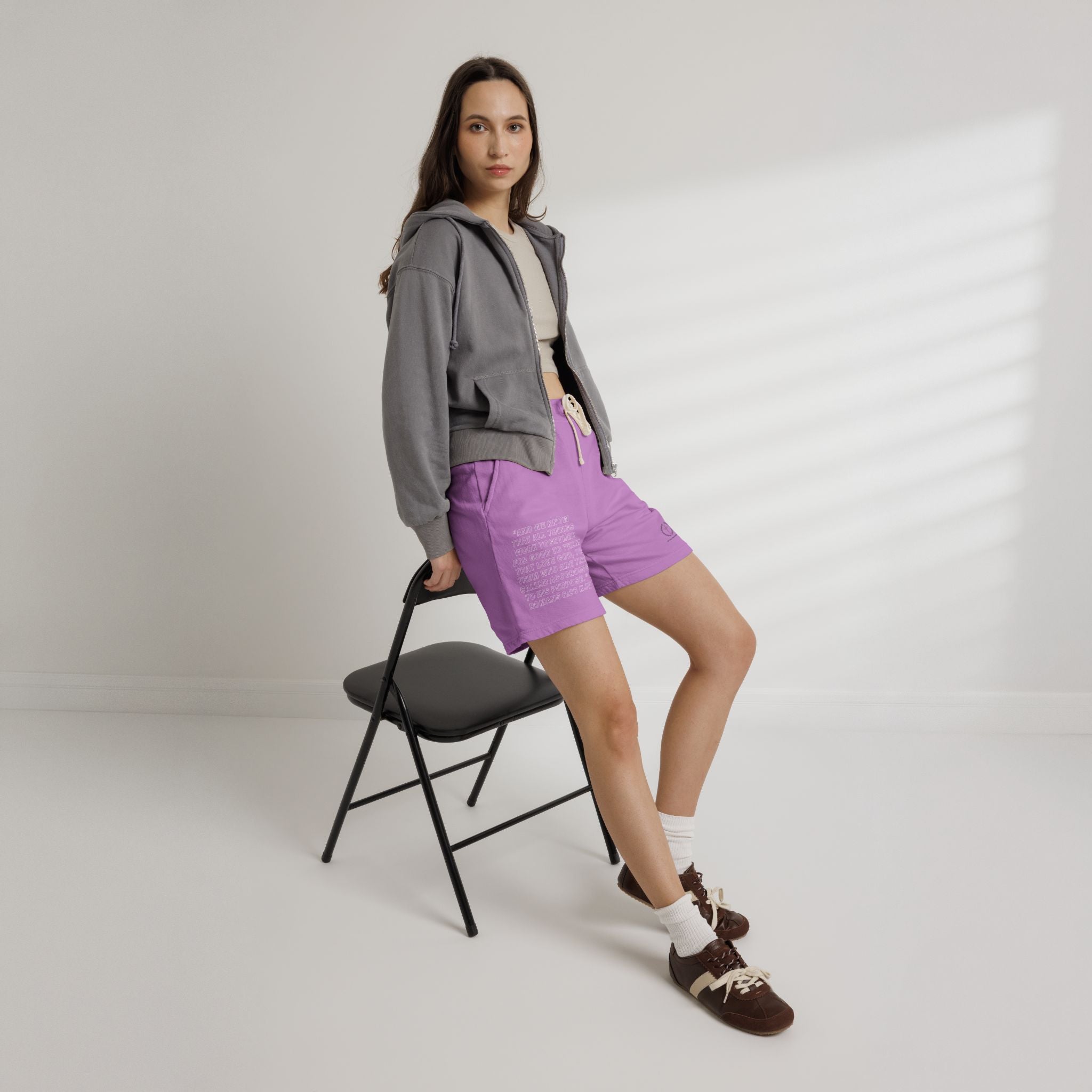 The Daily Bread Shop LLC Sweat Shorts — Lightweight Garment-Dyed Fleece
