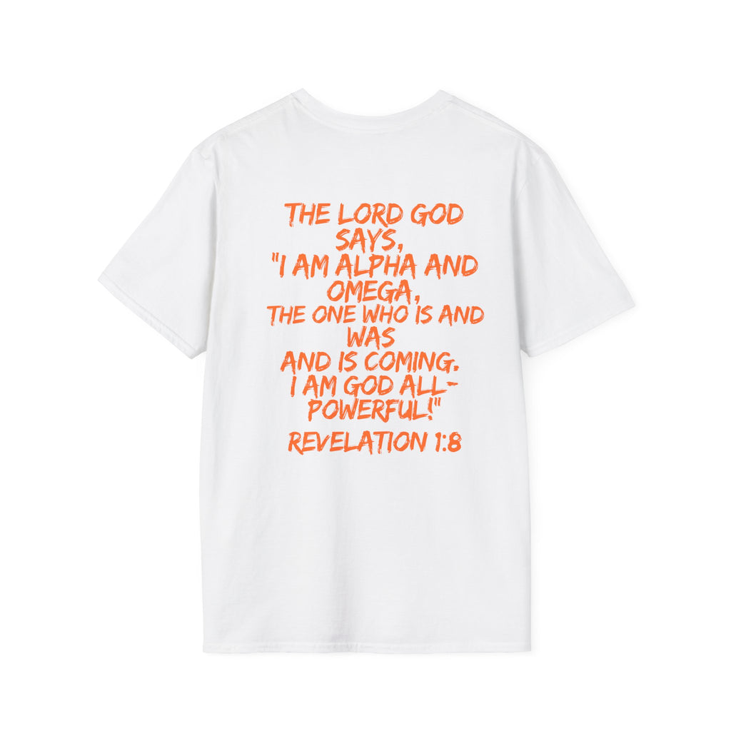 Yahweh Faith Tee — Revelation 1:8