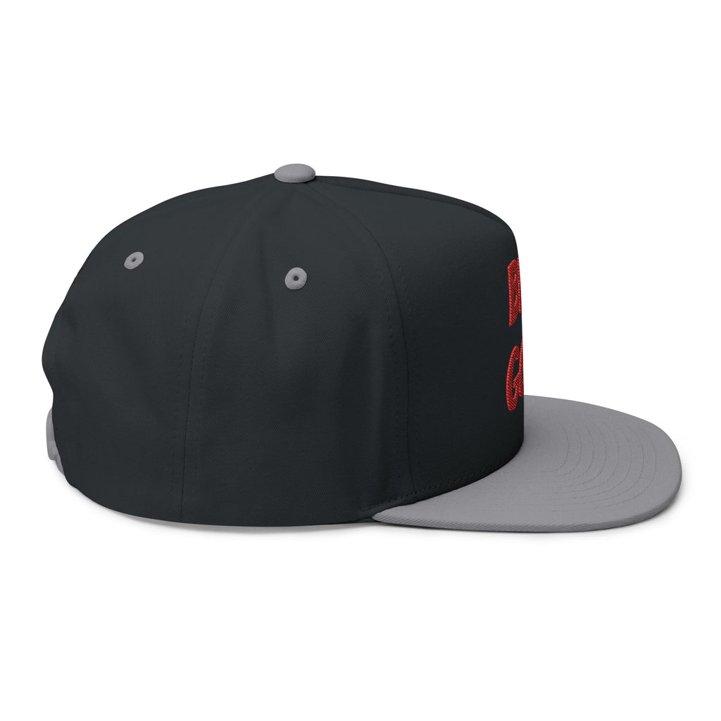 But God! Embroidered Flat Bill Cap — Christian Statement Snapback