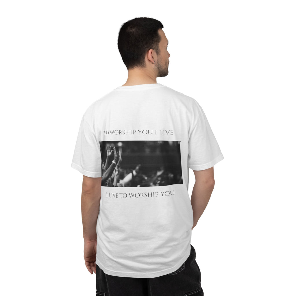 Worship Together T-Shirt — "To Worship You I Live" Graphic Tee