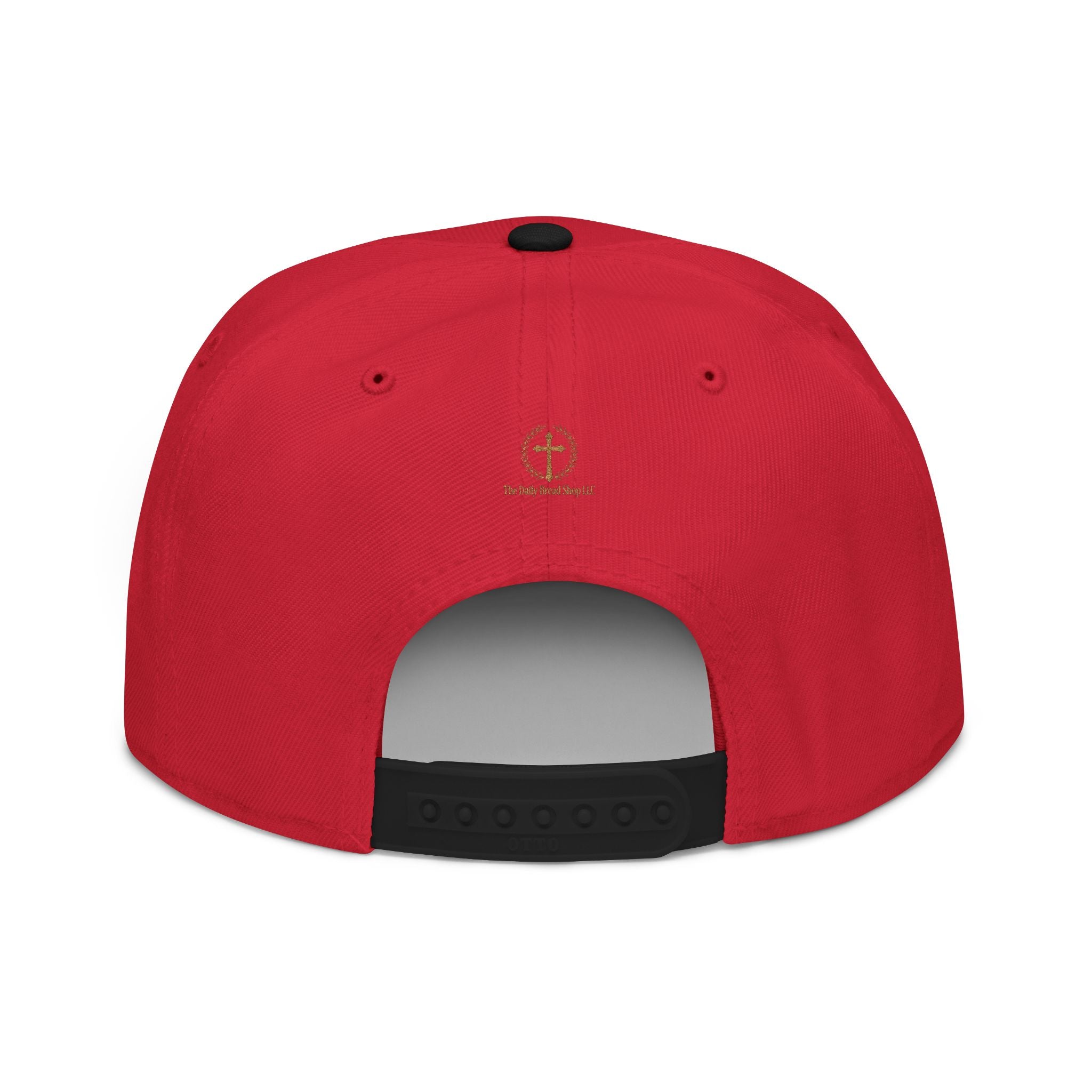 Embroidered Snapback Hat — “As For Me And My House, We Will Serve the Lord” Streetwear Cap