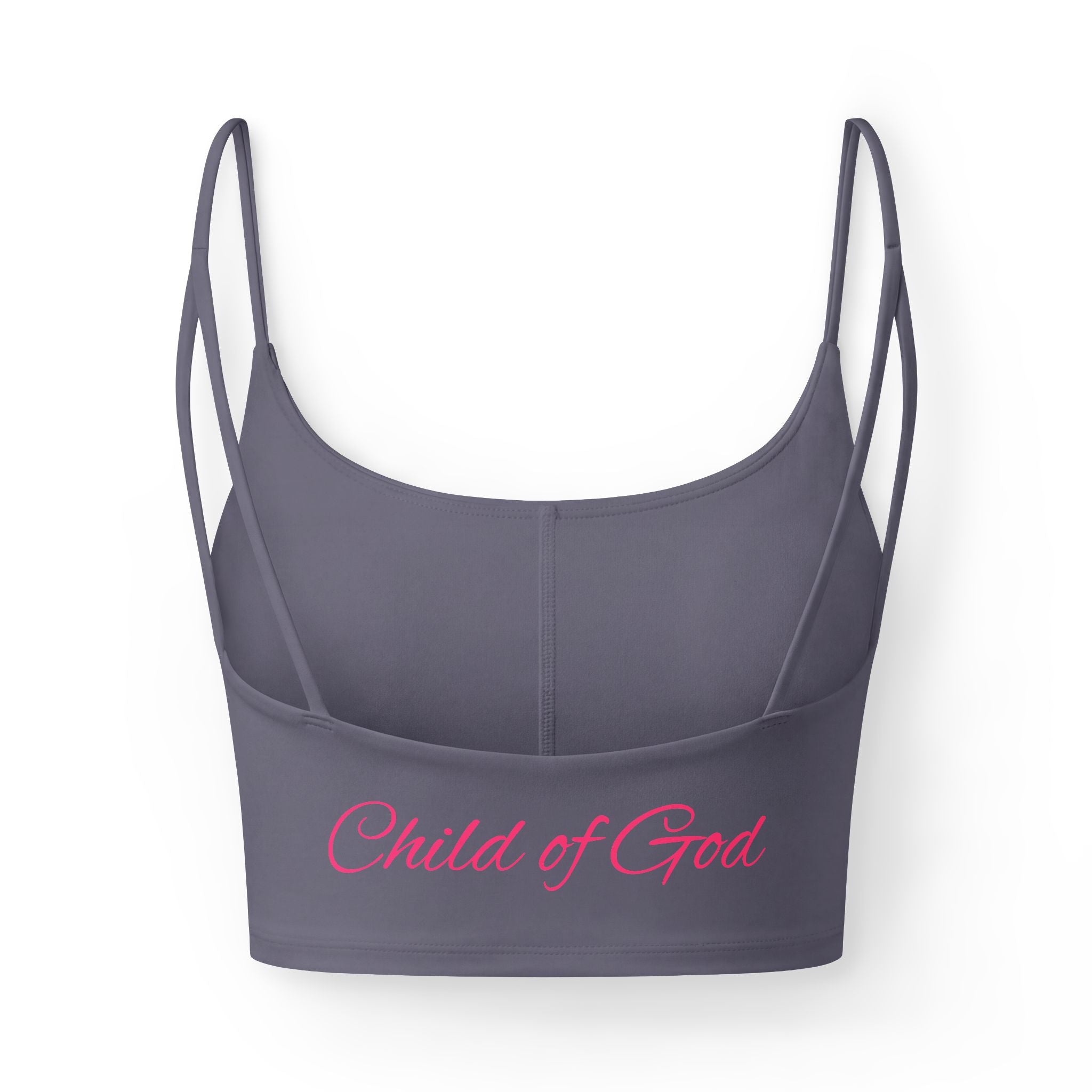 Child of God Luxe Bra — Women's Christian Crop Sports Bra