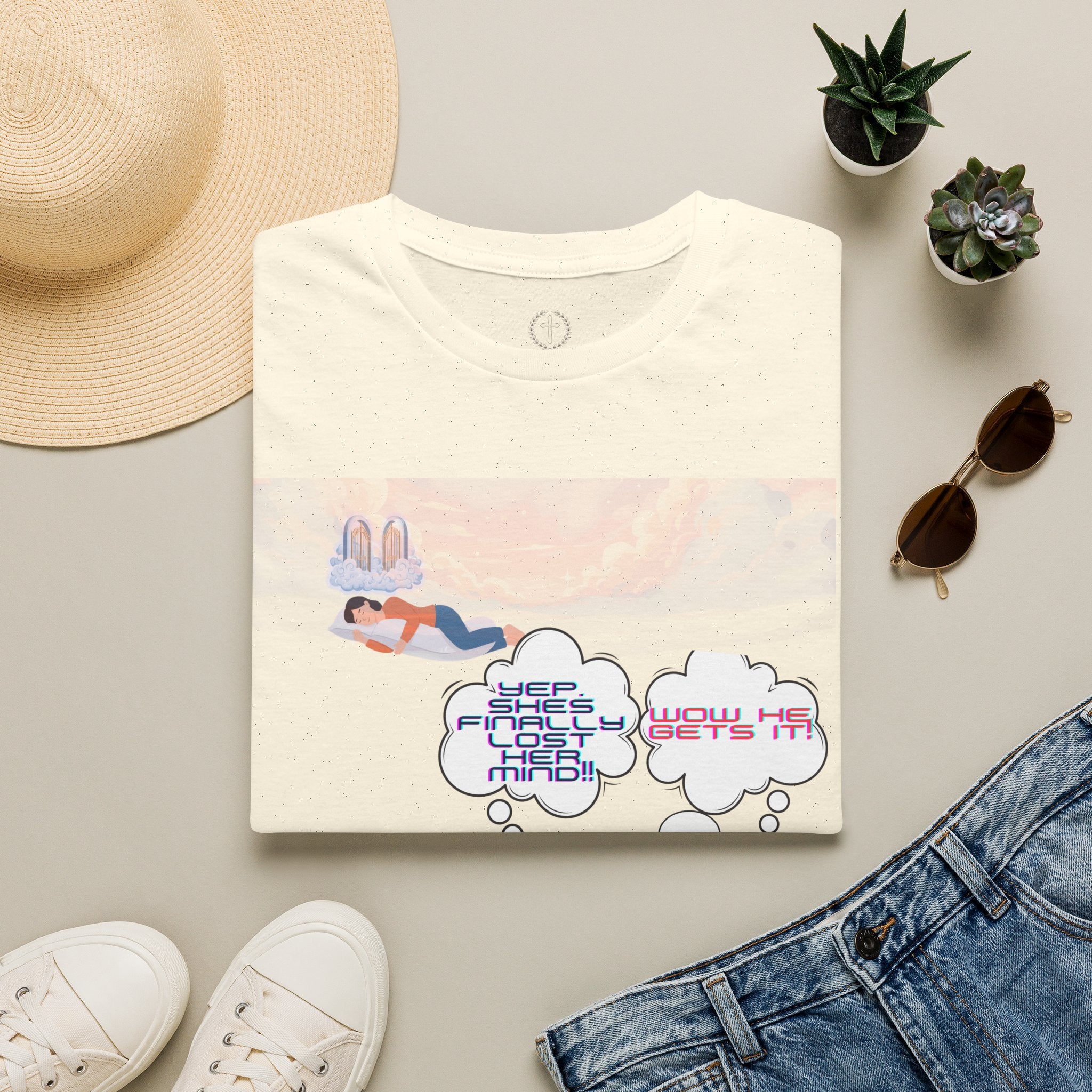 T-Shirt — 'Stop Sharing the Vision' Inspirational Conversation Graphic Tee