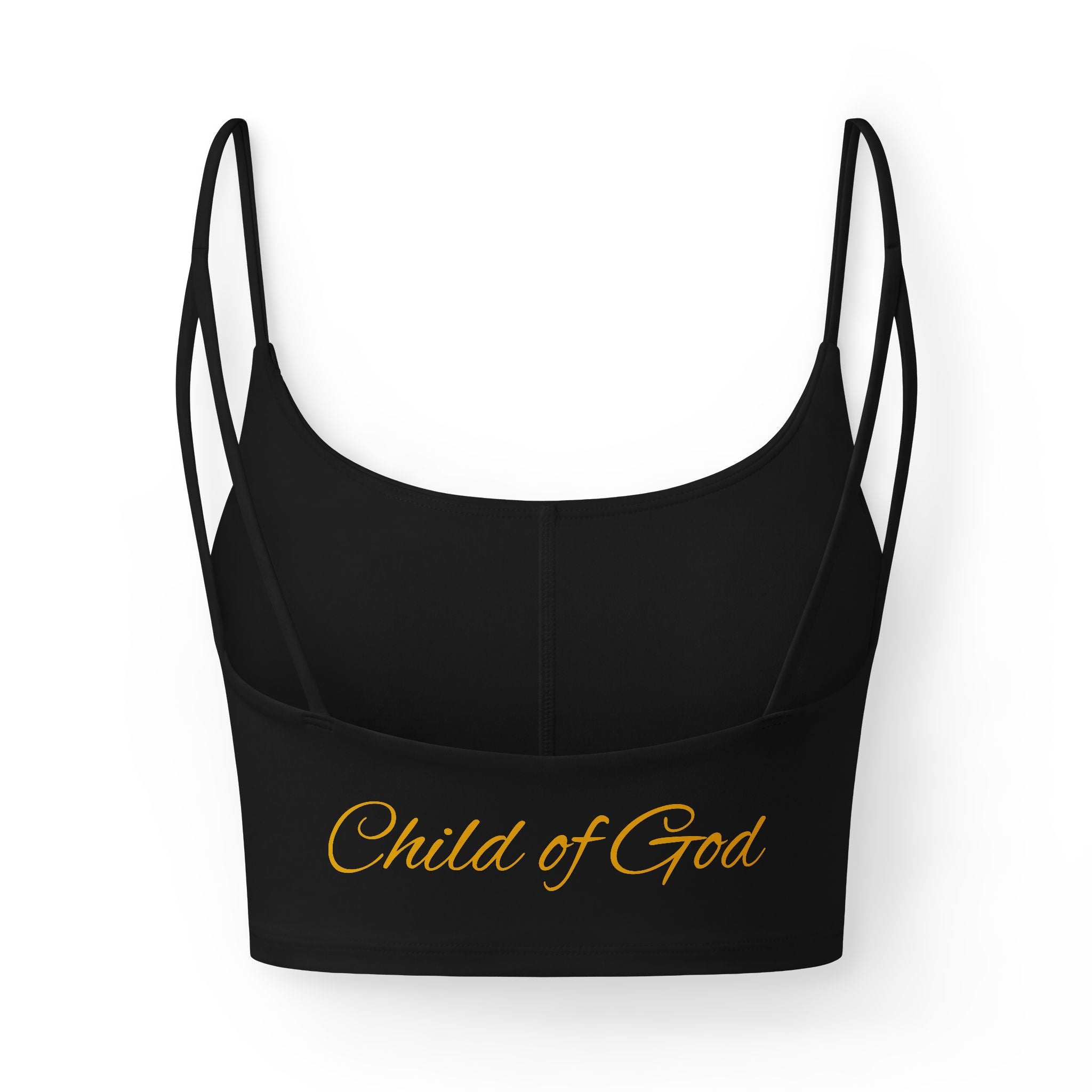 Child of God Luxe Bra — Women's Christian Crop Sports Bra