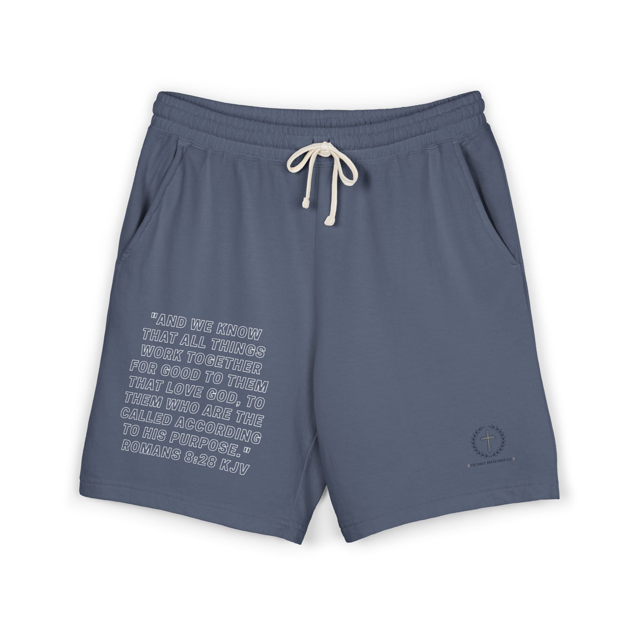 The Daily Bread Shop LLC Sweat Shorts — Lightweight Garment-Dyed Fleece