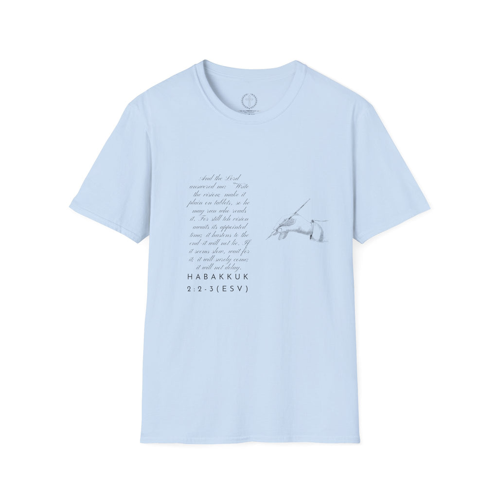 Soft T-Shirt — Write the Vision and Make it Plain