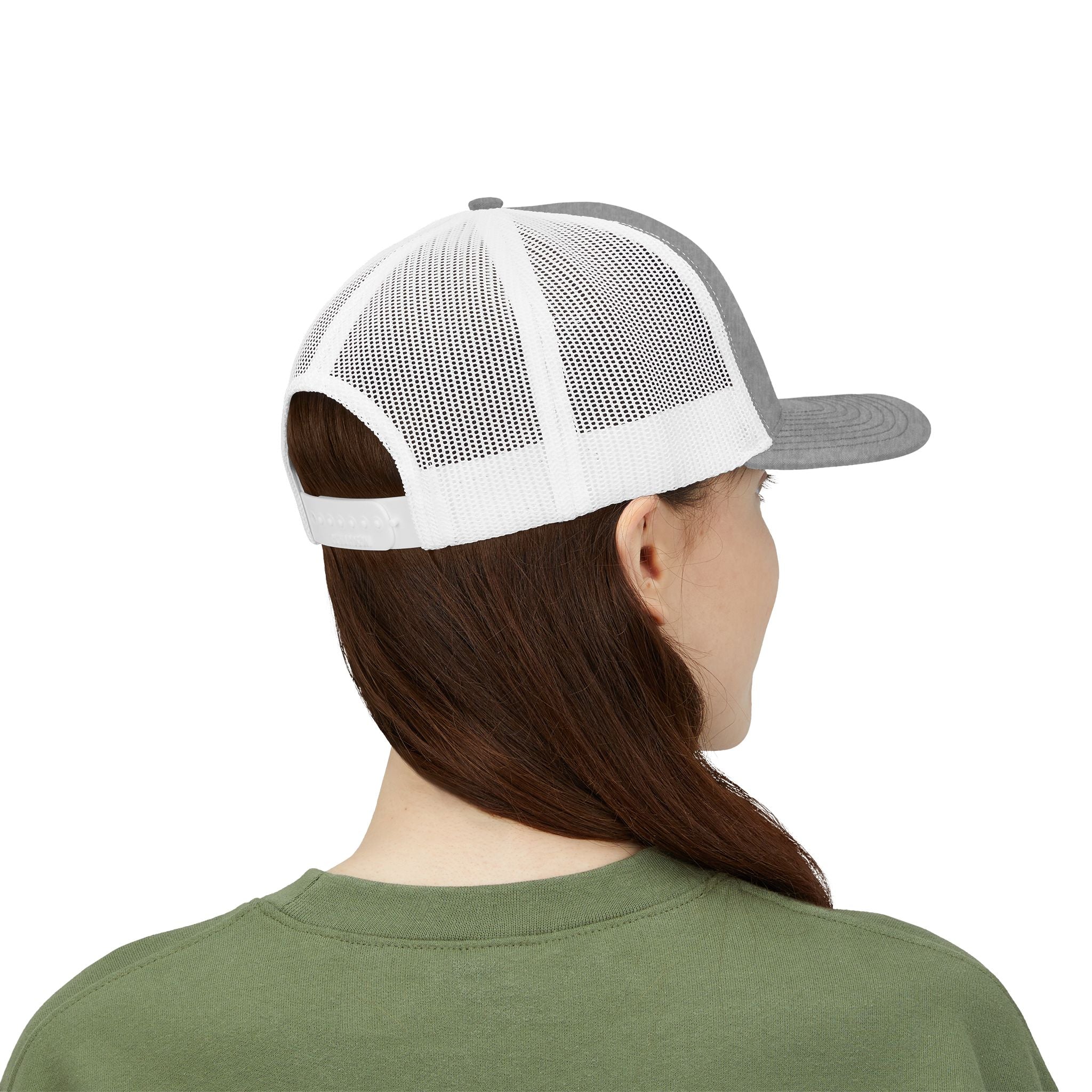 John 3:16 Trucker Cap — Embroidered Christian Snapback Mesh back Hat