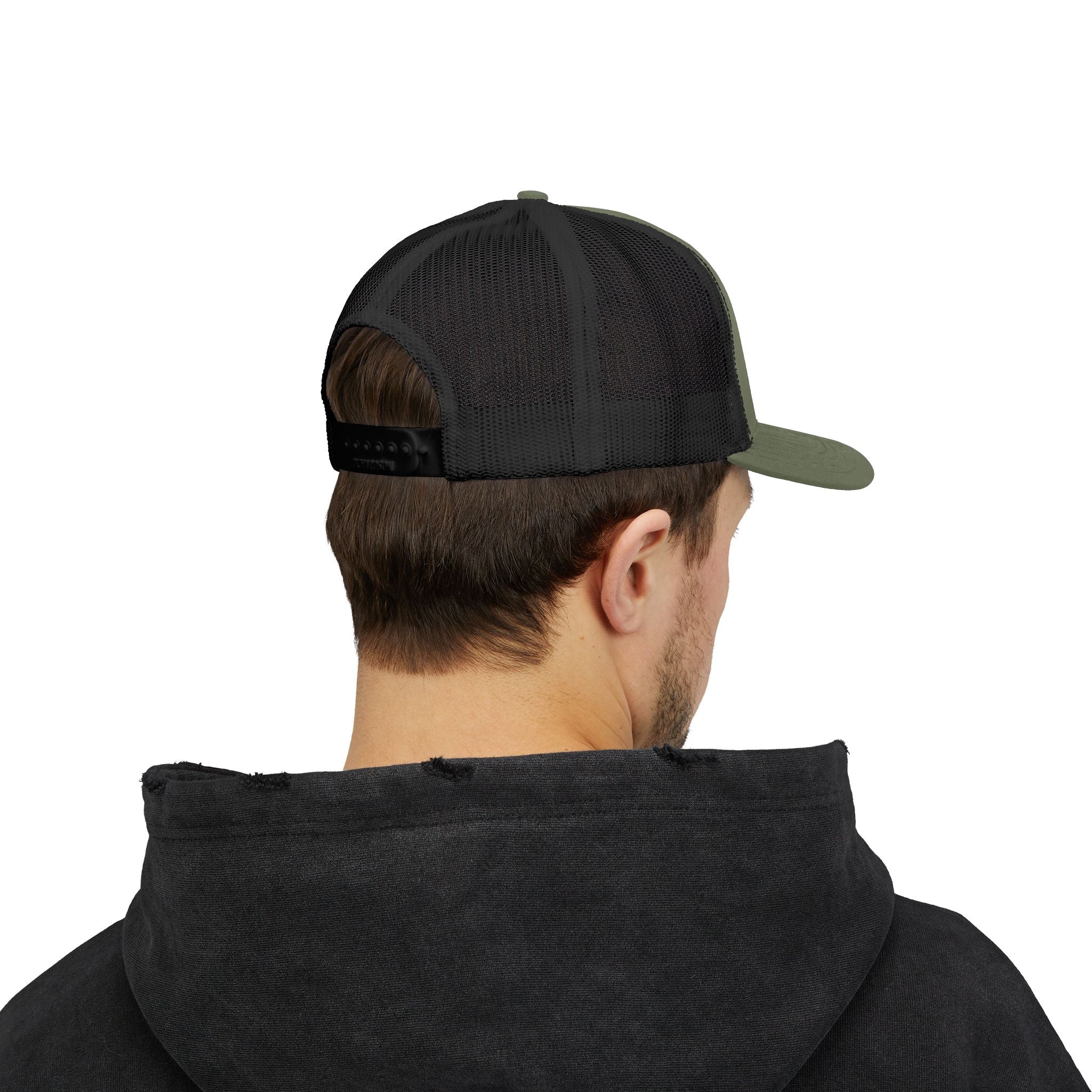 1 Corinthians 13:4-5 Trucker Cap — Customizable Mesh Back Hat