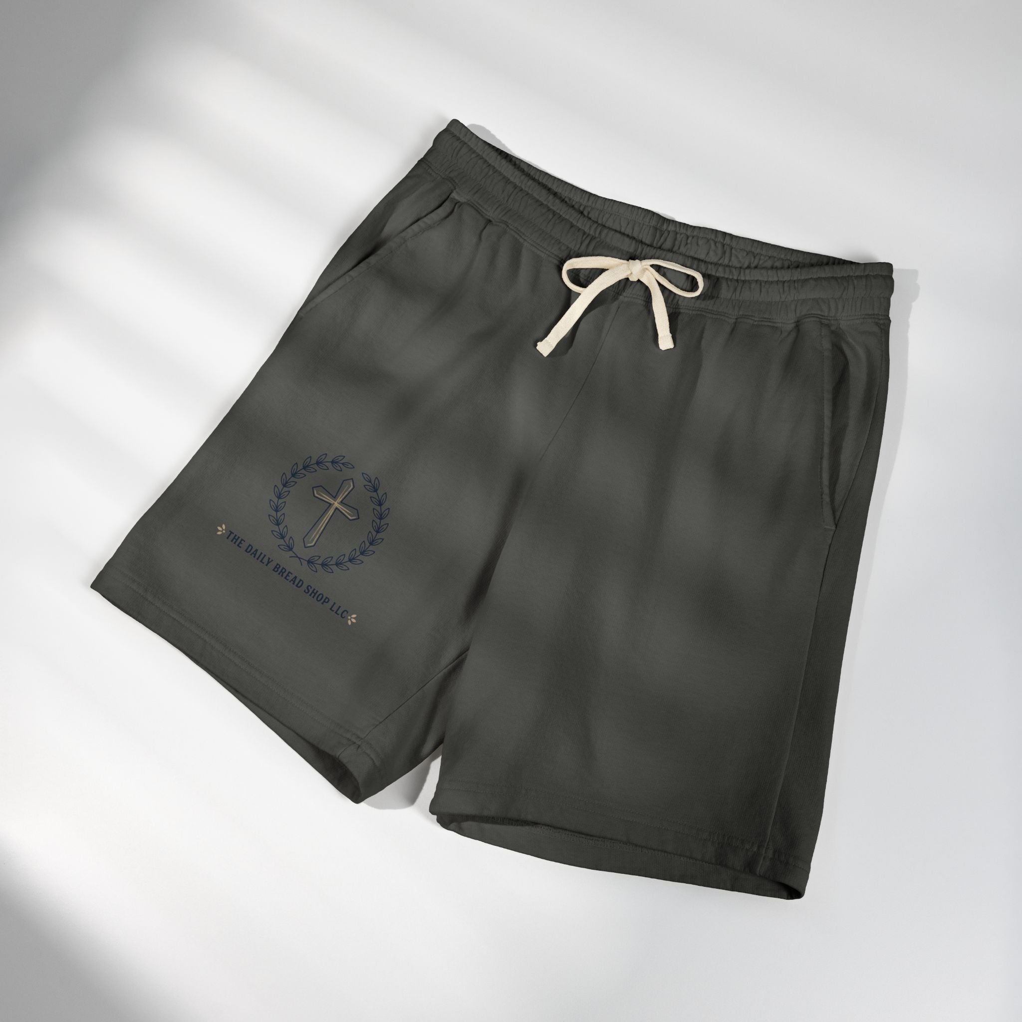 The Daily Bread Shop LLC Sweat Shorts — Lightweight Garment-Dyed Fleece