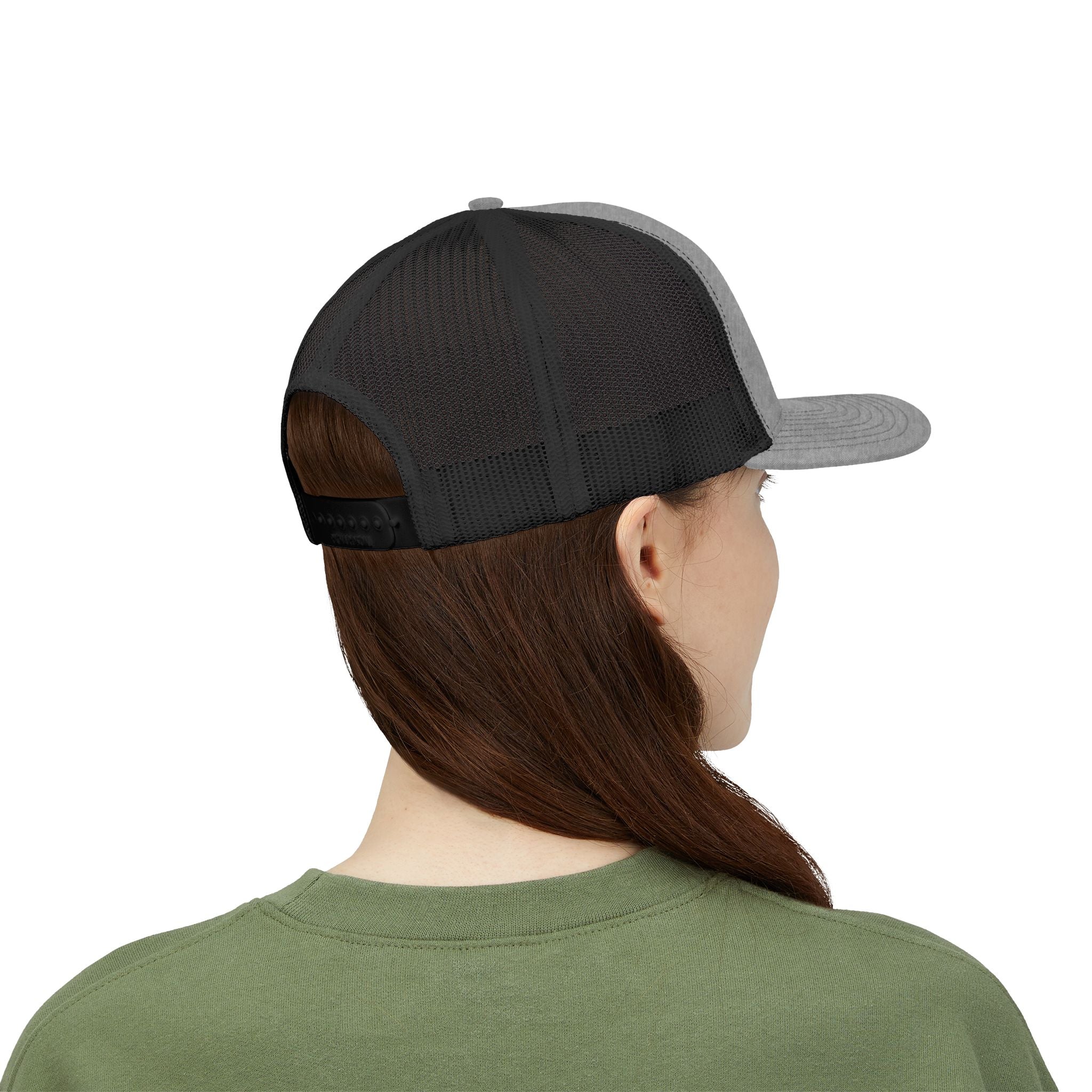 John 3:16 Trucker Cap — Embroidered Christian Snapback Mesh back Hat
