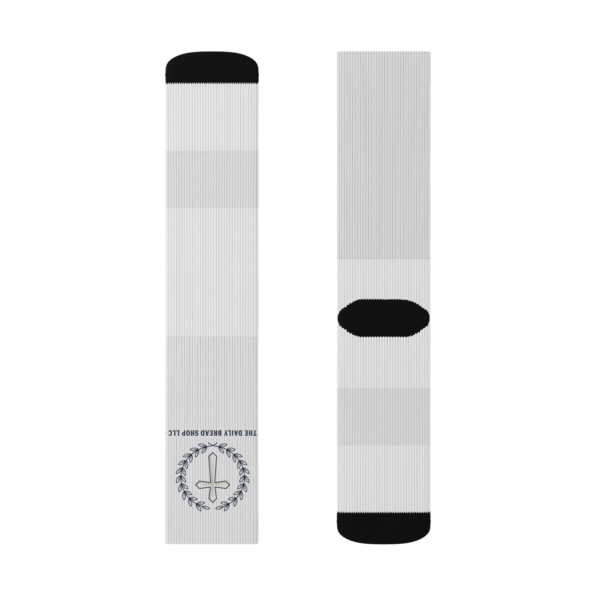 The Daily Bread Shop LLC Socks — Logo Crew Socks