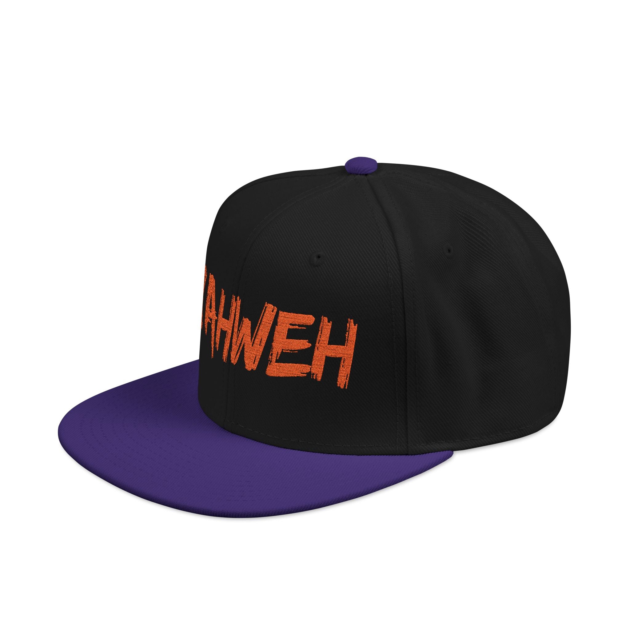 Embroidered "Yahweh" Snapback Hat - Streetwear Christian Cap