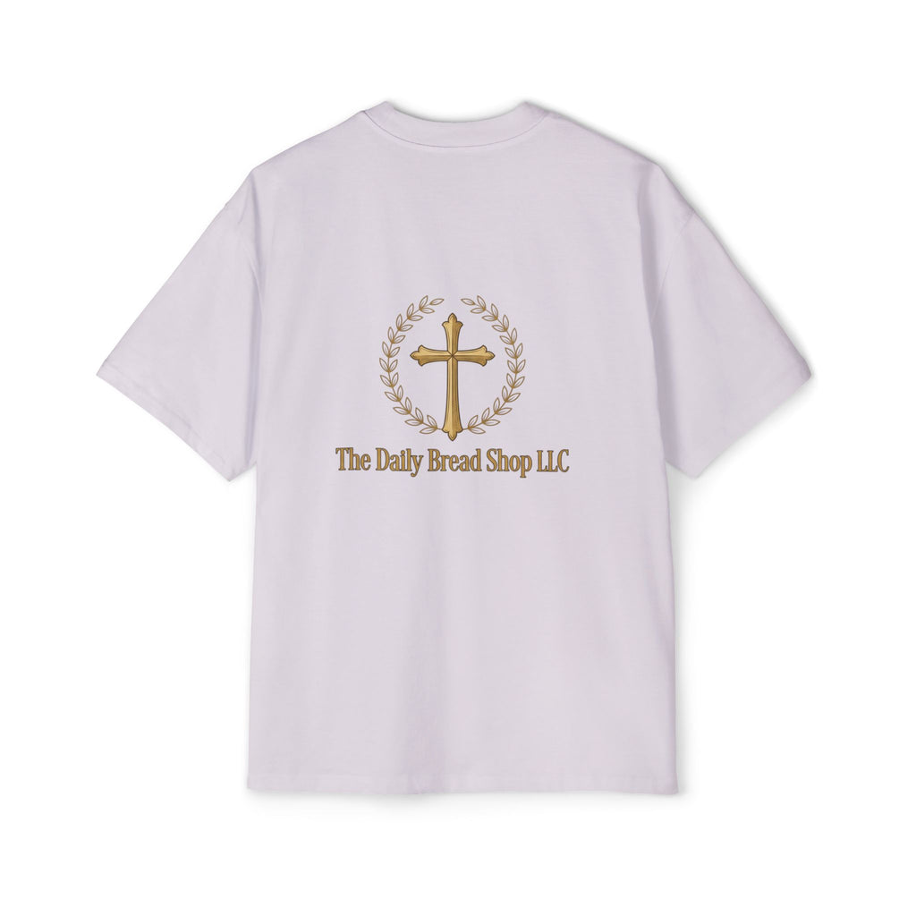 Christian Jesus Graphic Tee — "Don't Make It Hard For Jesus" Oversized Shirt