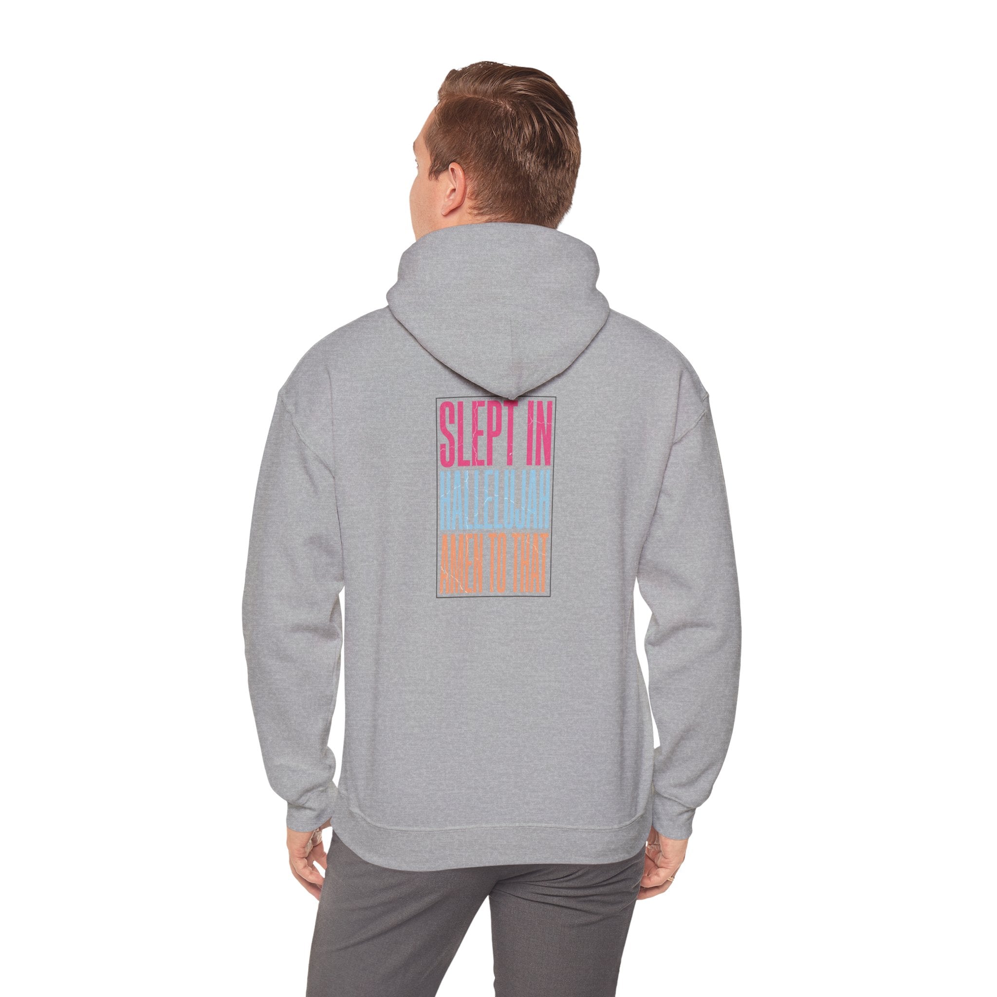 Sleep In Hallelujah Hoodie | Everything Hallelujah, ironic gratitude