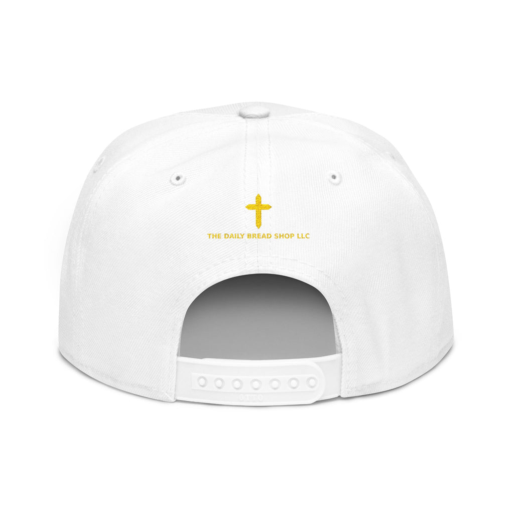 Embroidered "Alpha and Omega" Snapback Hat - Streetwear Trucker Cap