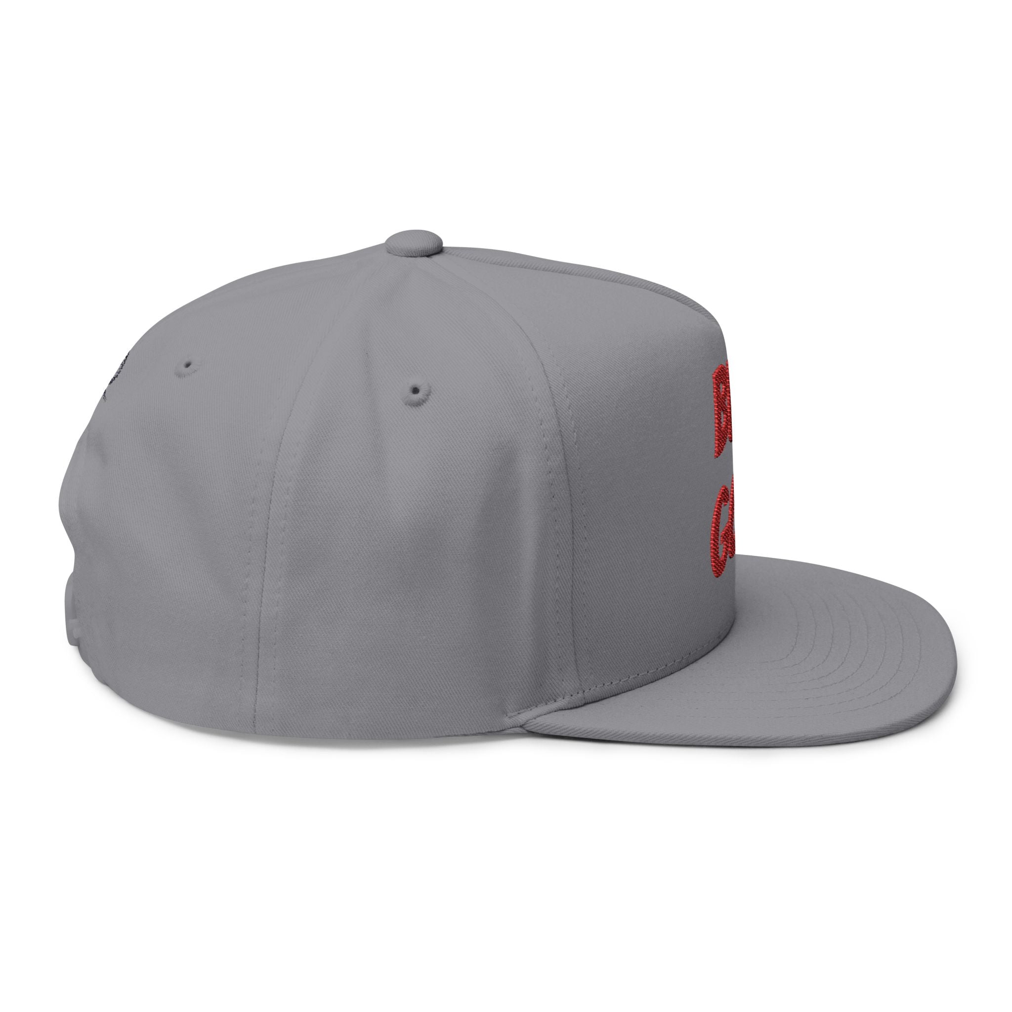 But God! Embroidered Flat Bill Cap — Christian Statement Snapback