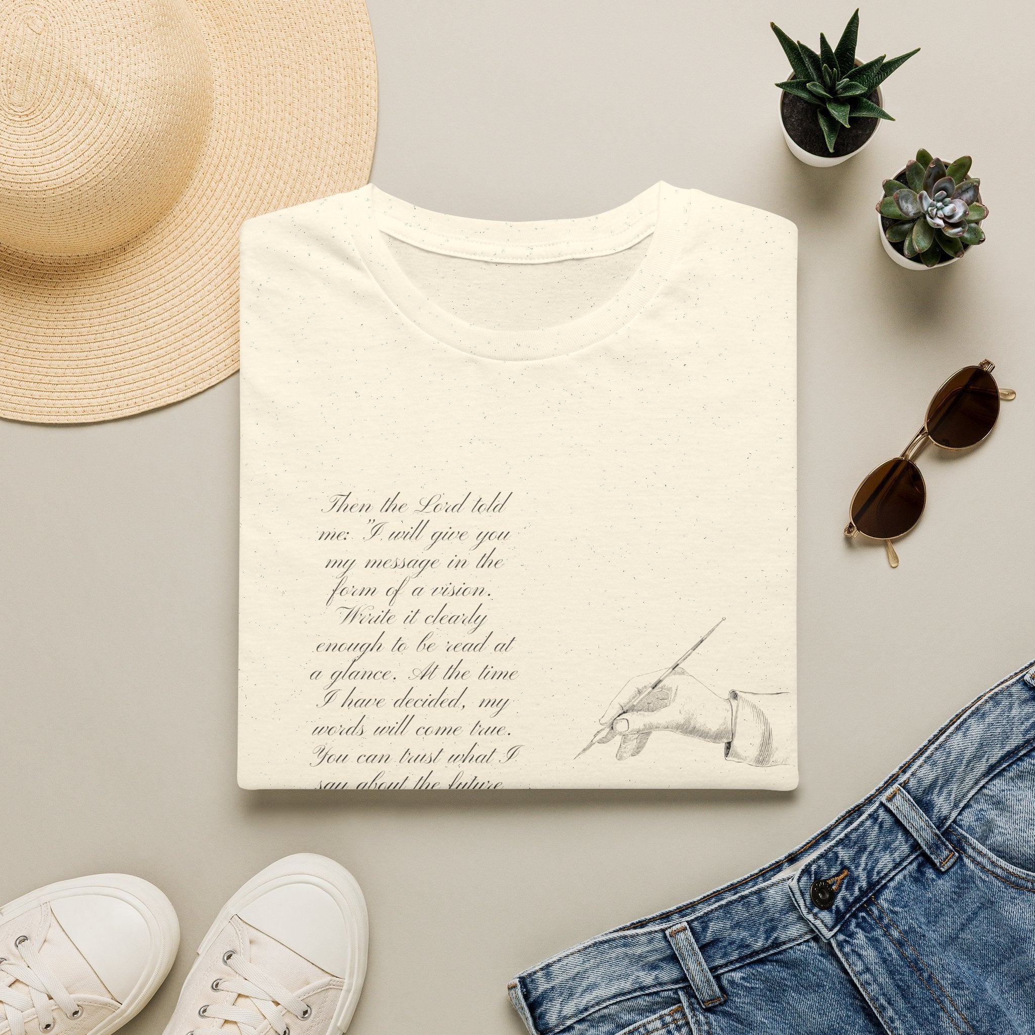 Soft T-Shirt — Write the Vision and Make it Plain (CEV)