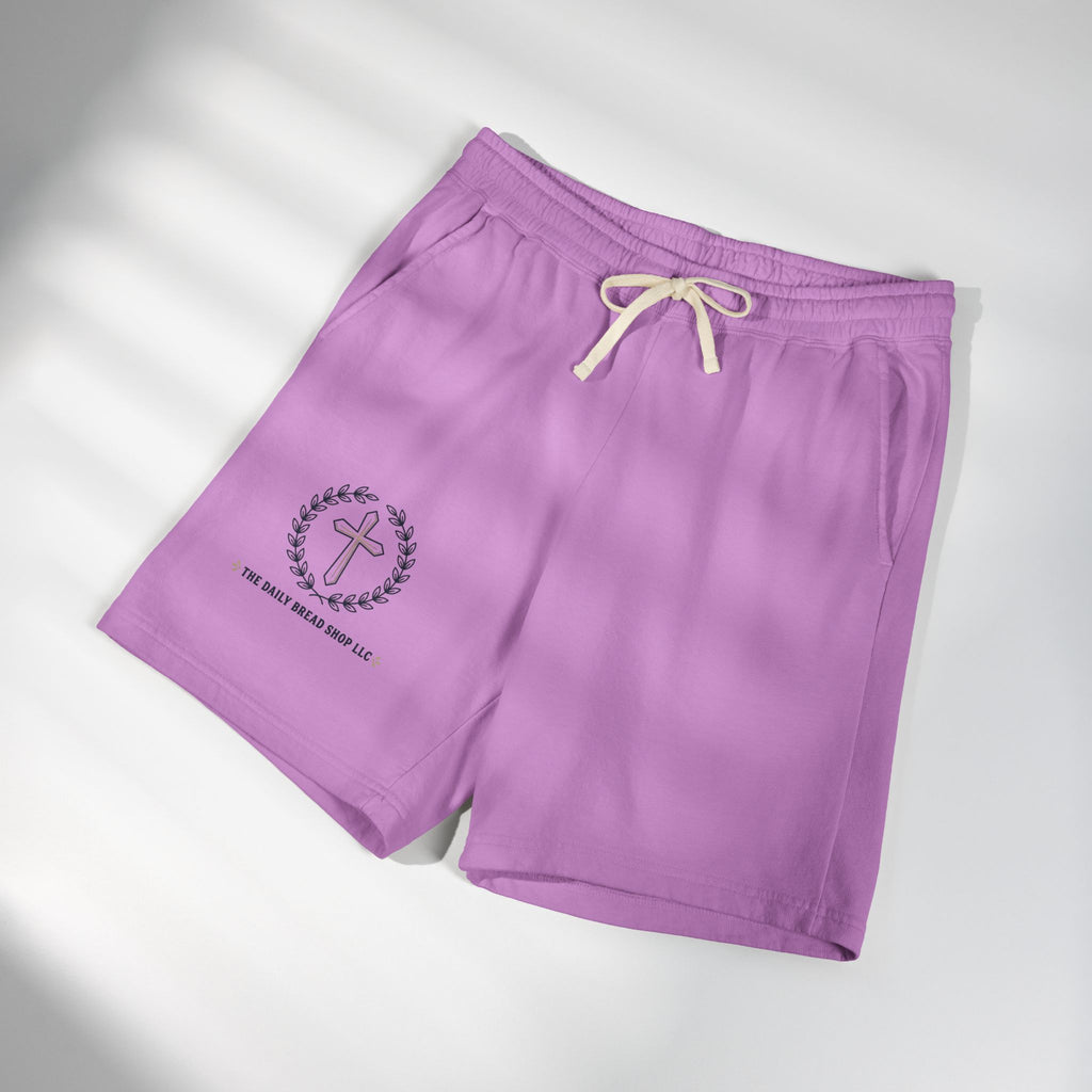The Daily Bread Shop LLC Sweat Shorts — Lightweight Garment-Dyed Fleece