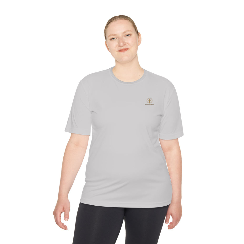 Faith Graphic Tee — “Walk By Faith Not By Sight” Moisture-Wicking Shirt