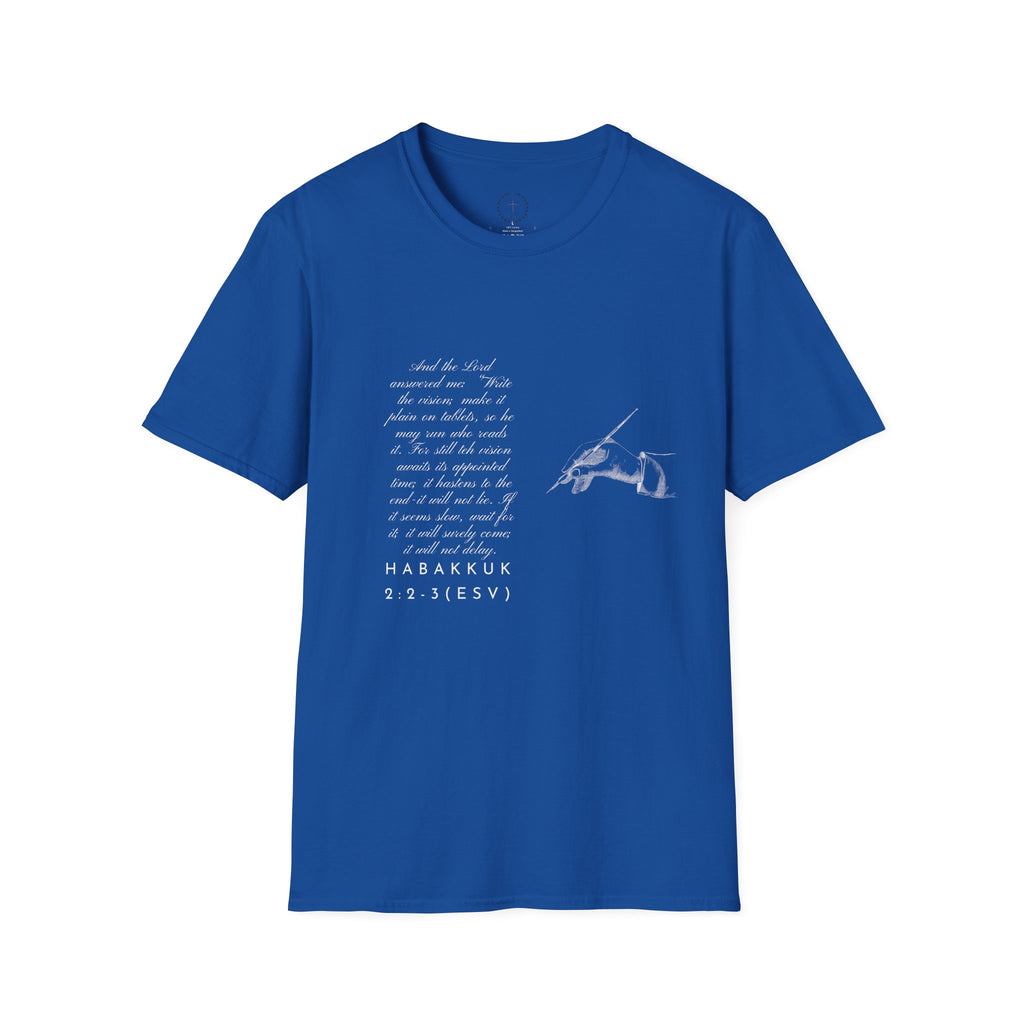 Soft T-Shirt — Write the Vision and Make it Plain