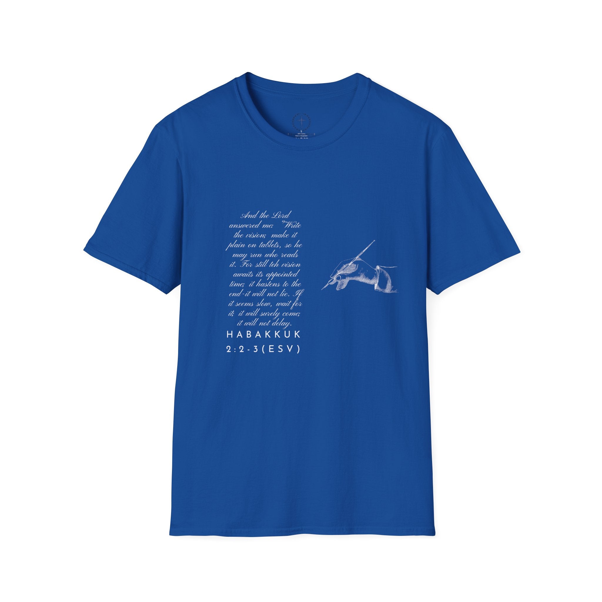 Soft T-Shirt — Write the Vision and Make it Plain
