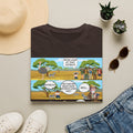 T-Shirt — Funny Biblical Ostrich Comic (Habakkuk 2:2-3)