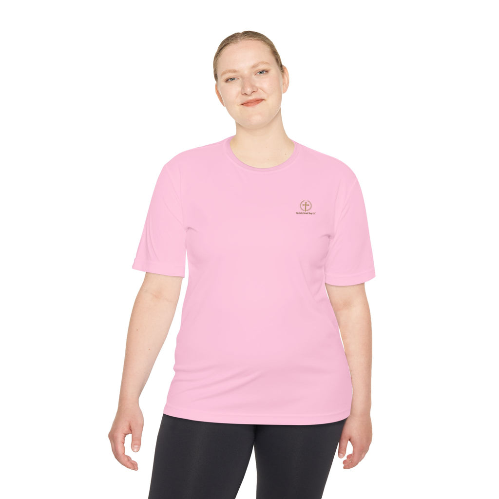 Faith Graphic Tee — “Walk By Faith Not By Sight” Moisture-Wicking Shirt