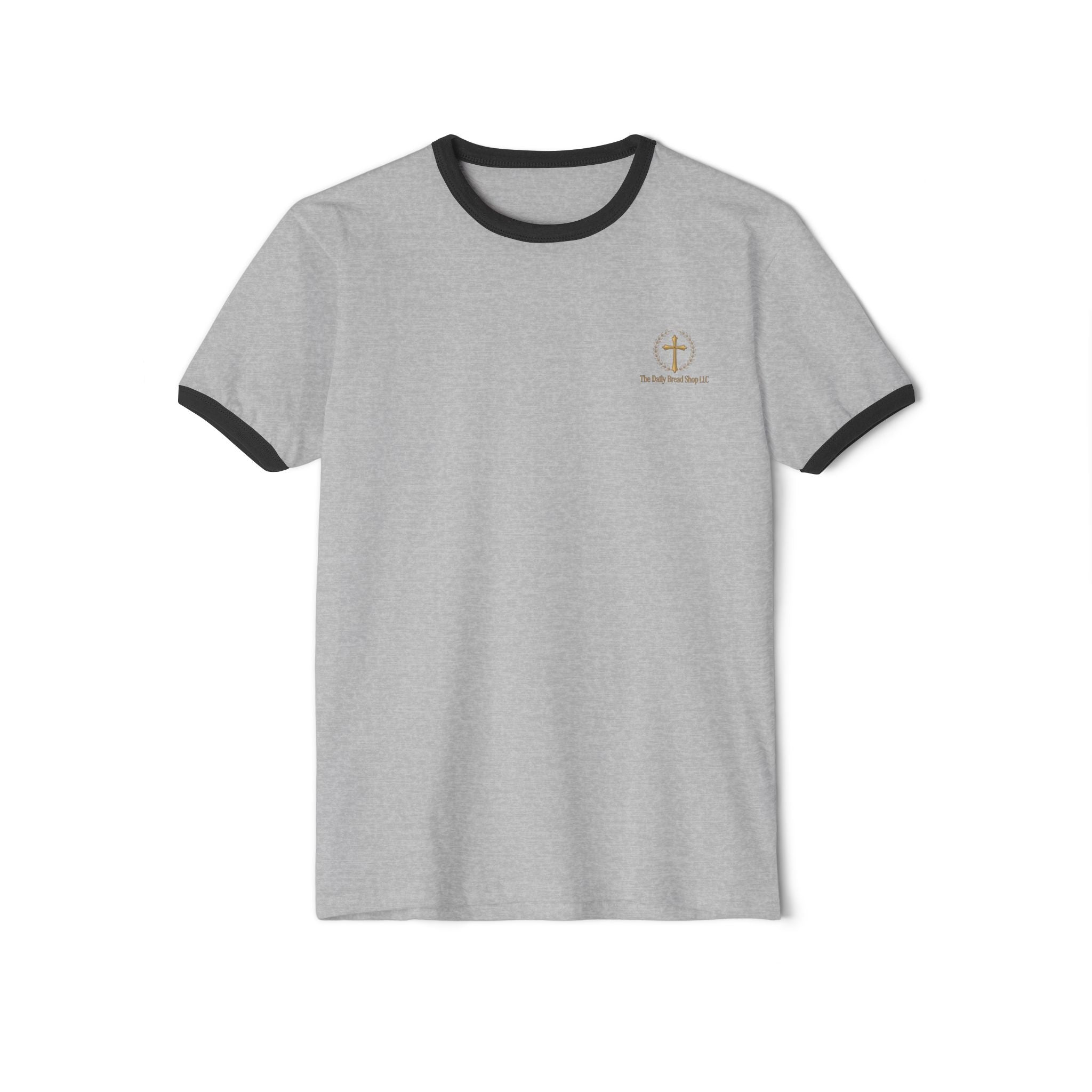 Introducing God Cross Ringer T-Shirt – Faith-Based Vintage Style