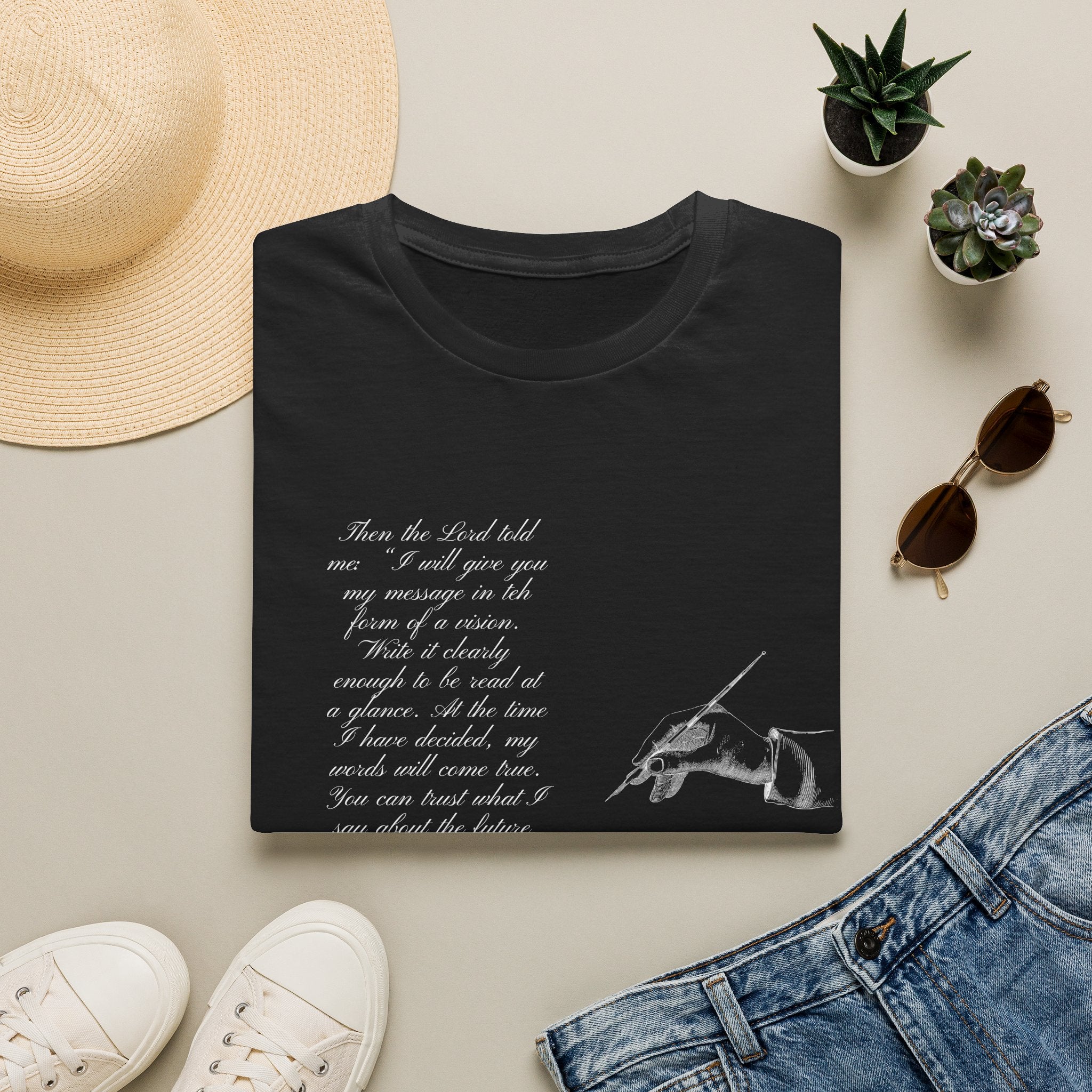 Soft T-Shirt — Write the Vision and Make it Plain (CEV)