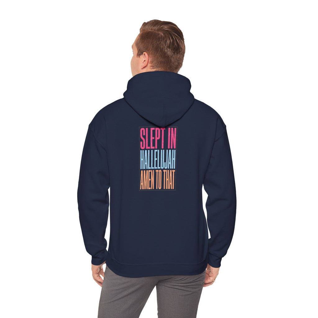 Sleep In Hallelujah Hoodie | Everything Hallelujah, ironic gratitude
