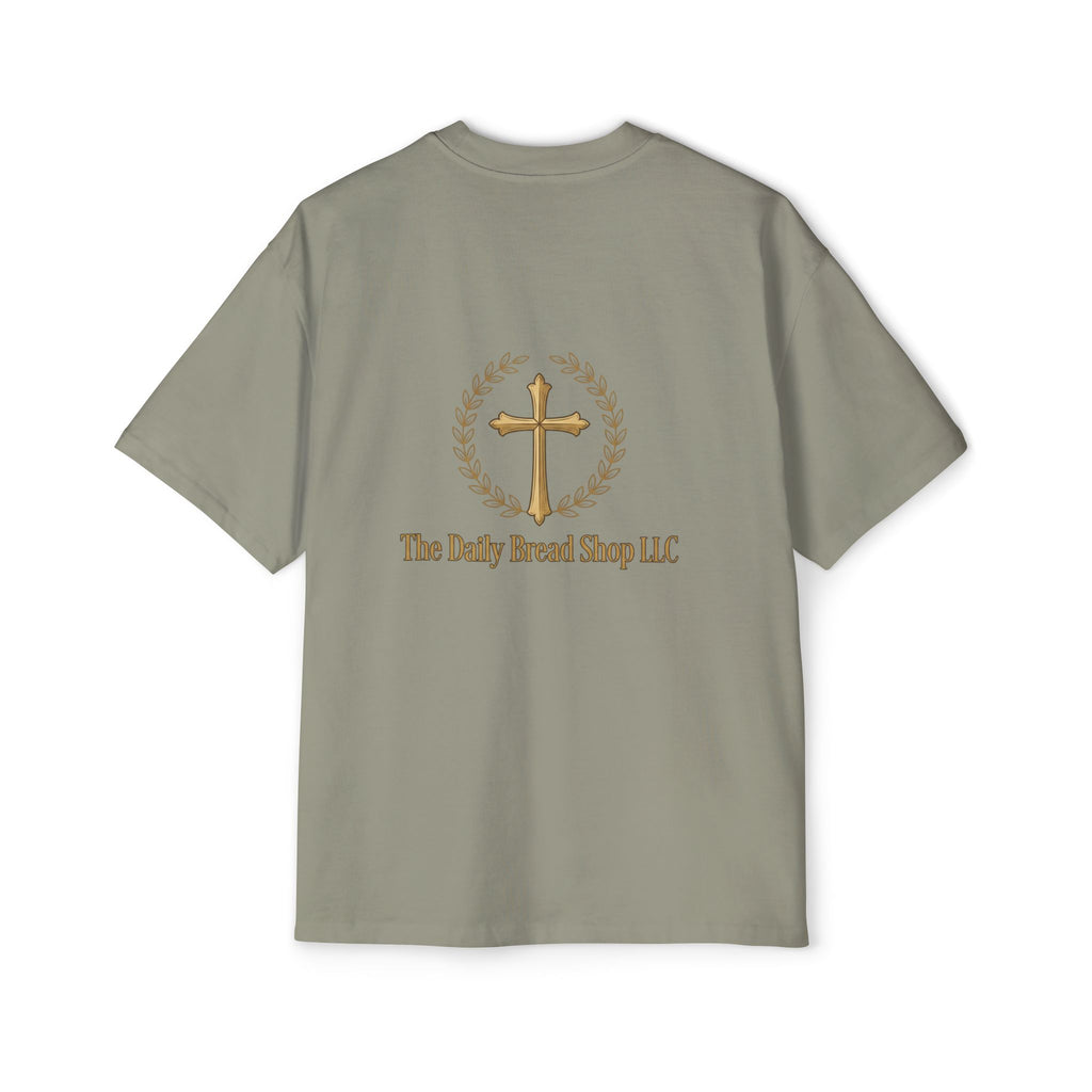 Christian Jesus Graphic Tee — "Don't Make It Hard For Jesus" Oversized Shirt